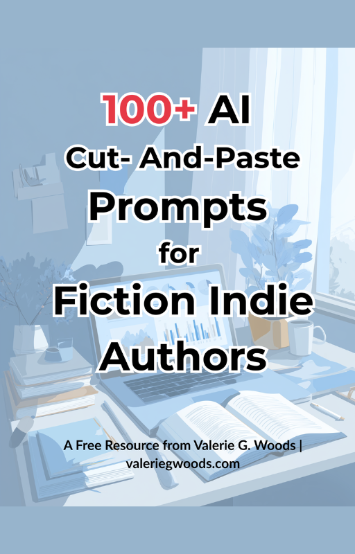 Cover for 100+ AI Prompts for Fiction Indie Authors