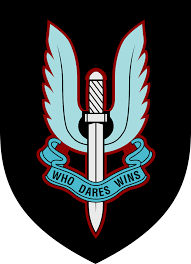 The SAS Cap Badge