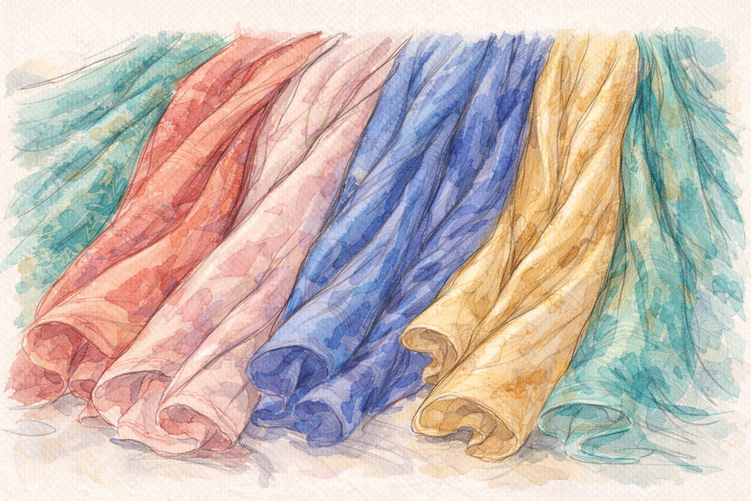 How Silk Takes Colour: The Secrets Behind Vibrant, Lasting Prints for Silk Scarves