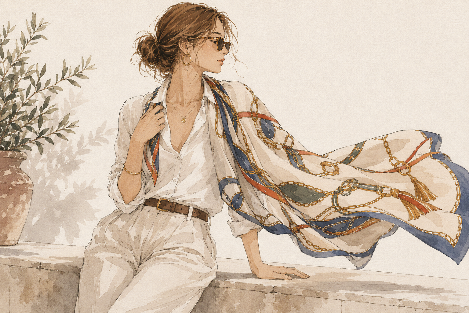 Silk Scarf Sizes Explained: A Guide to Choosing the Right Size
