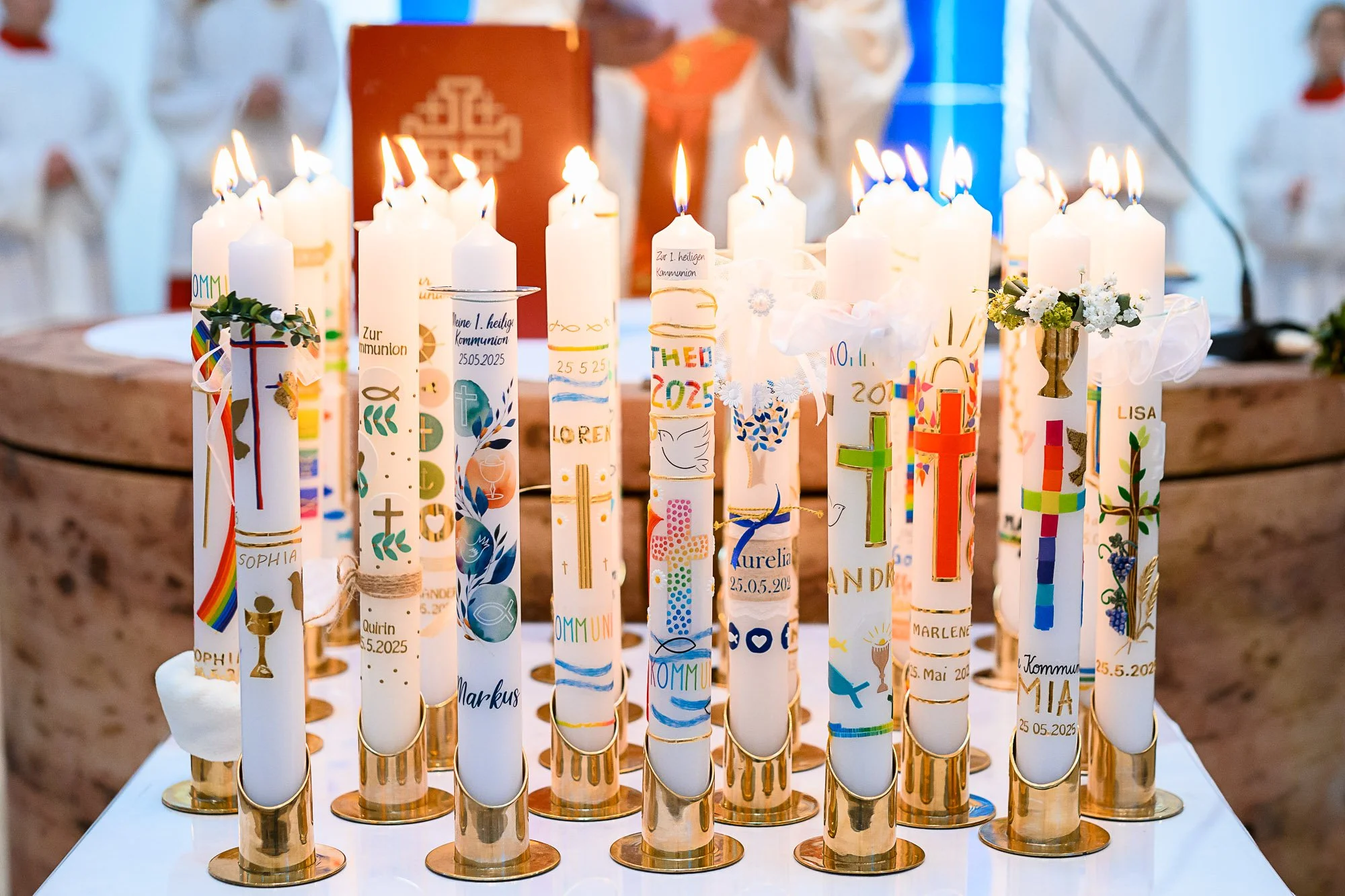 Die Feiern der Erstkommunion 2026 in unserer Pfarreiengemeinschaft