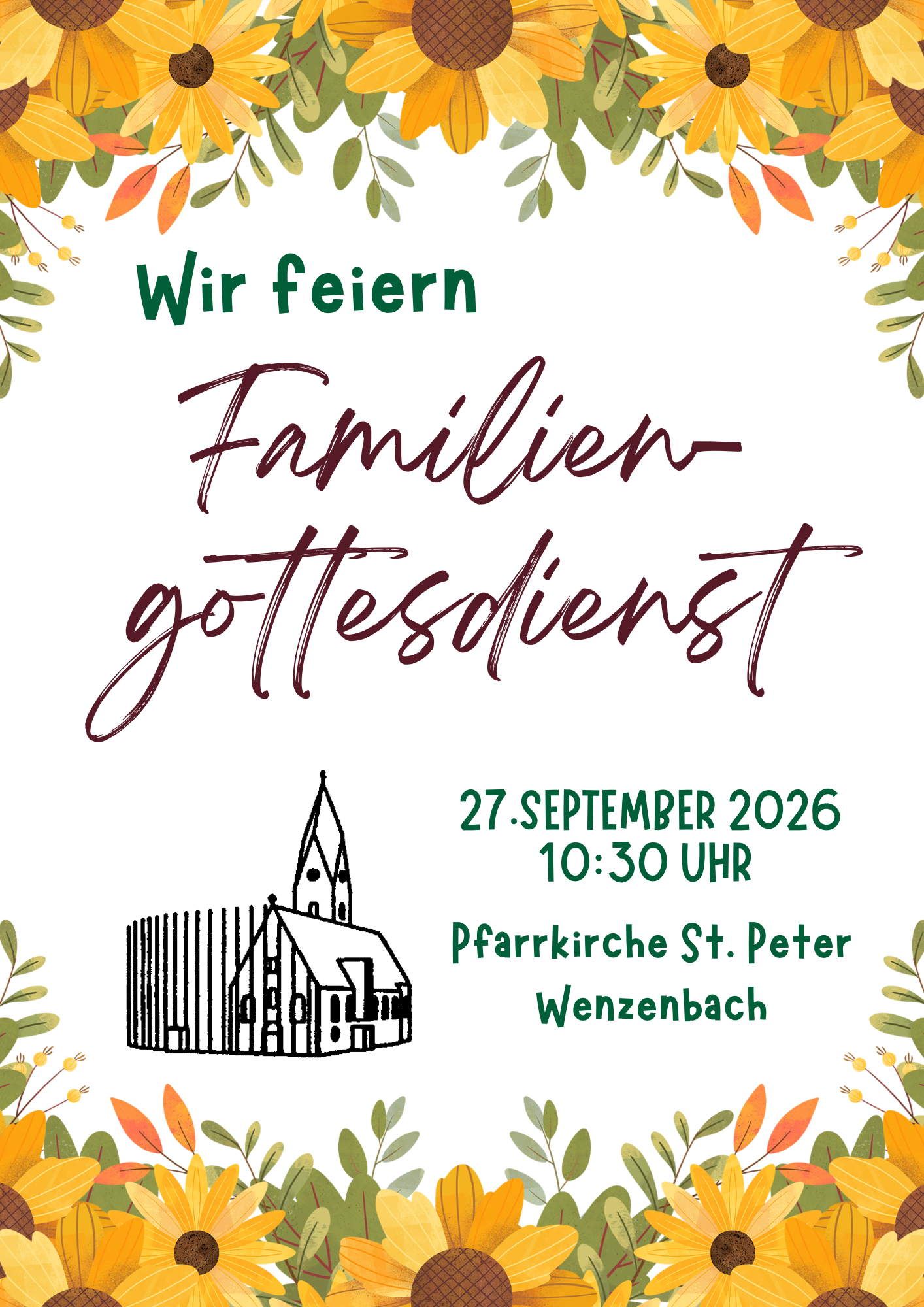 Familiengottesdienst Wenzenbach