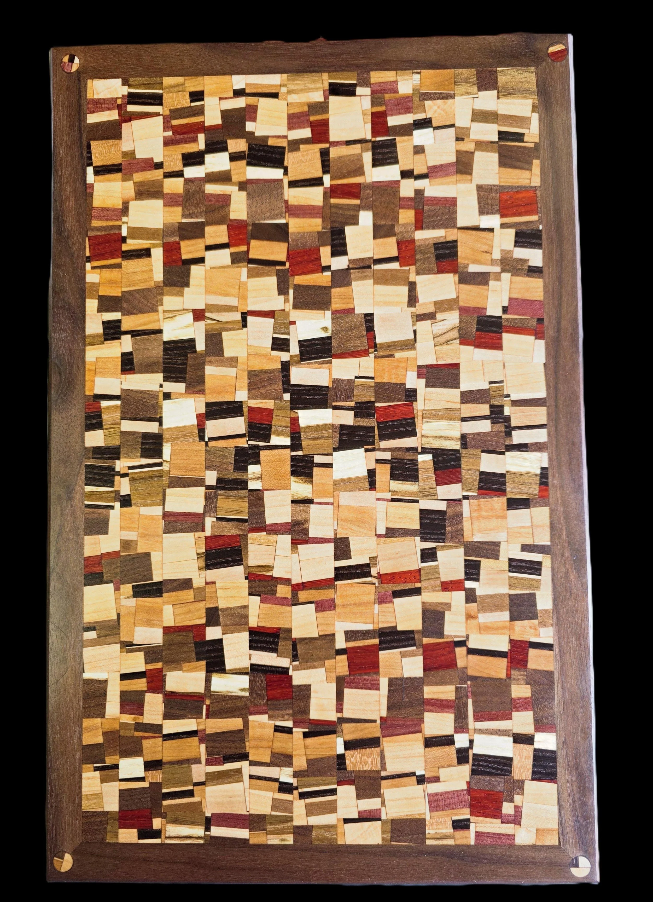 Framed Chaos Vertical black background.JPG