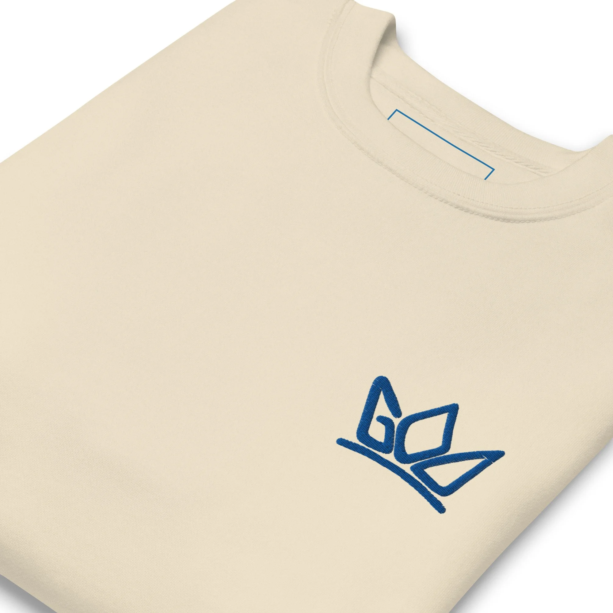 God Crown (Embroidered) | Unisex Premium Sweatshirt