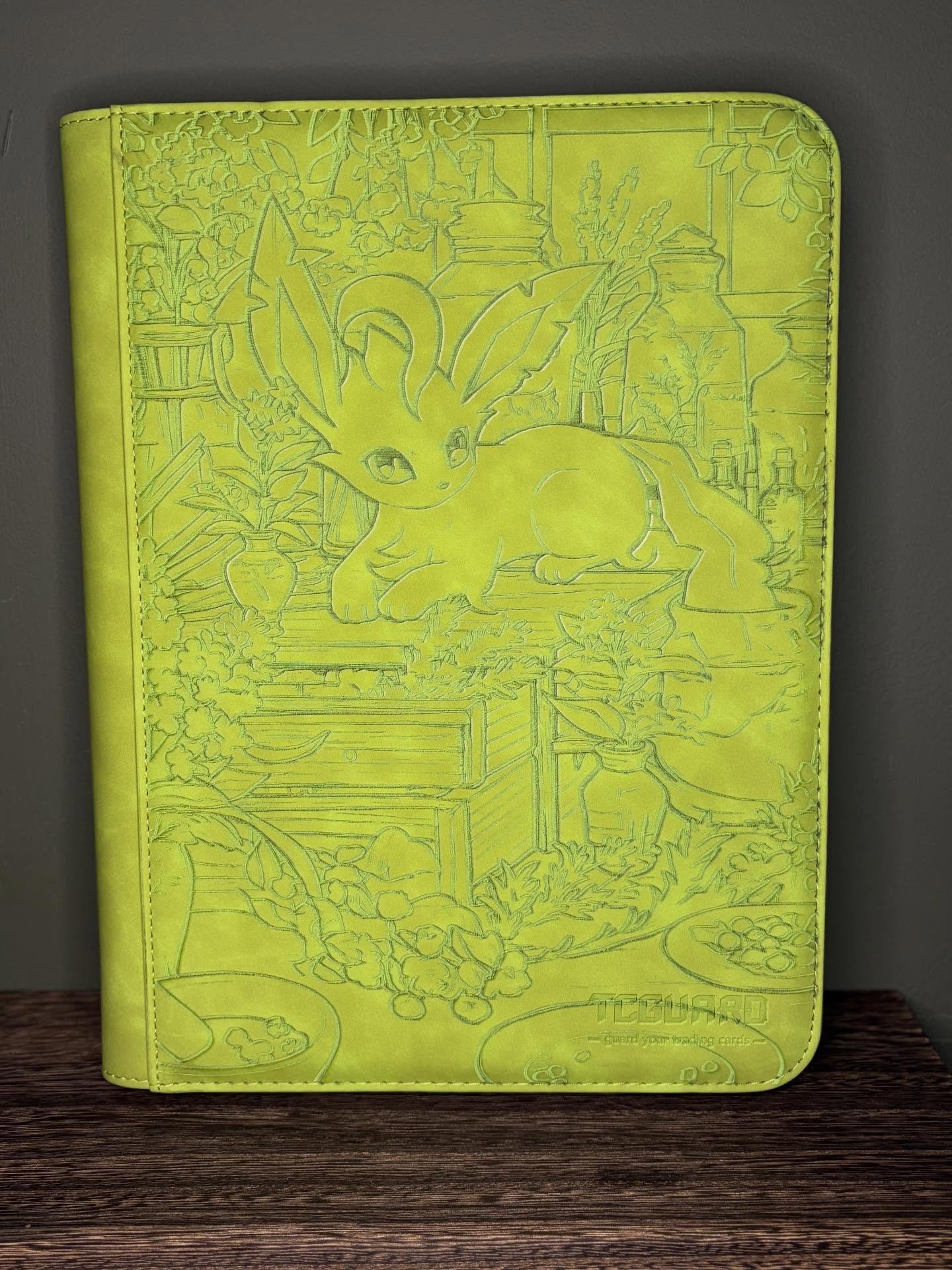 🍃 l e a f e o n 🍃 

#EeveelutionCollection #CustomBinder #PokemonCommunity #PokemonCollector #EliteBinderStatus