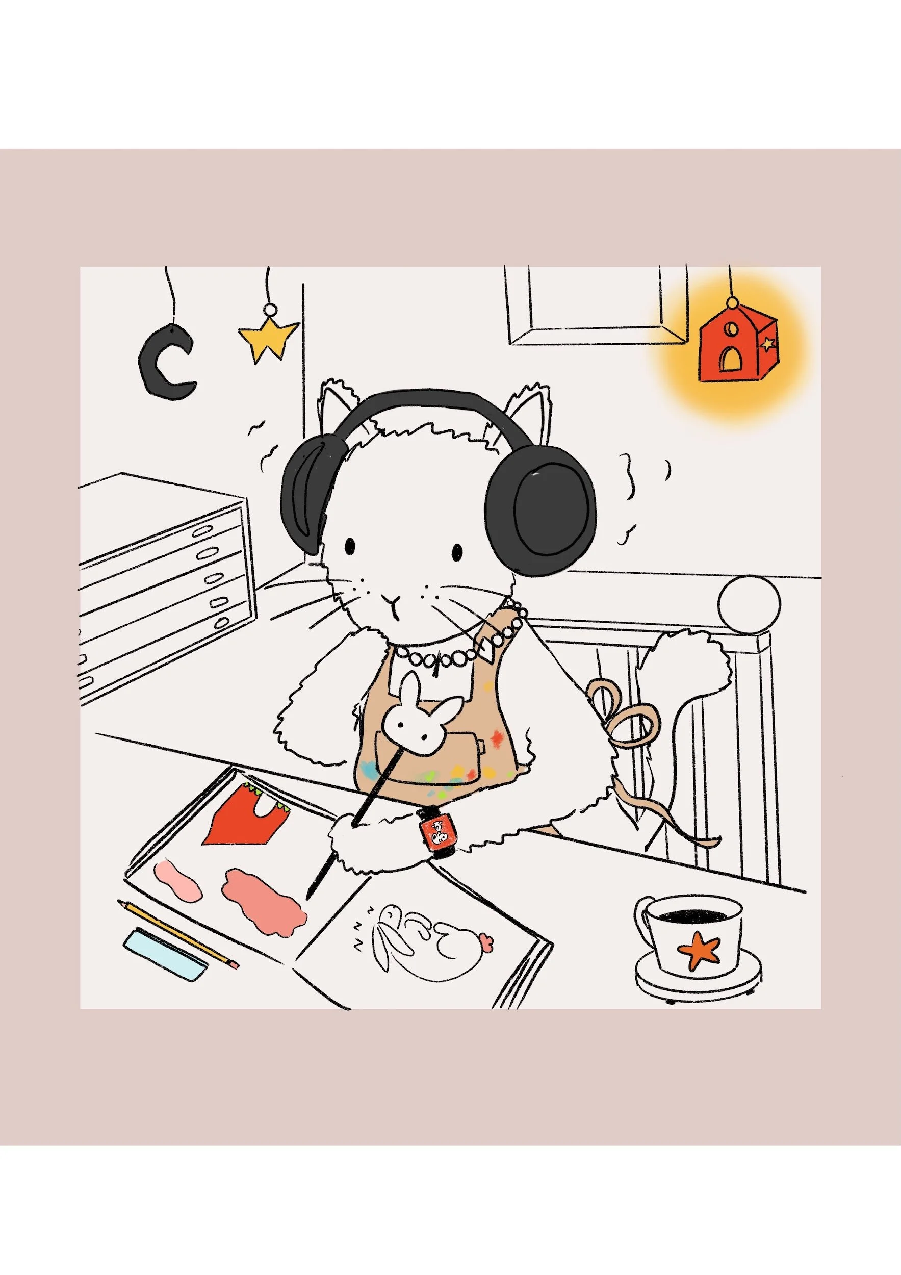 Audiobooks &amp; podcasts for making art to