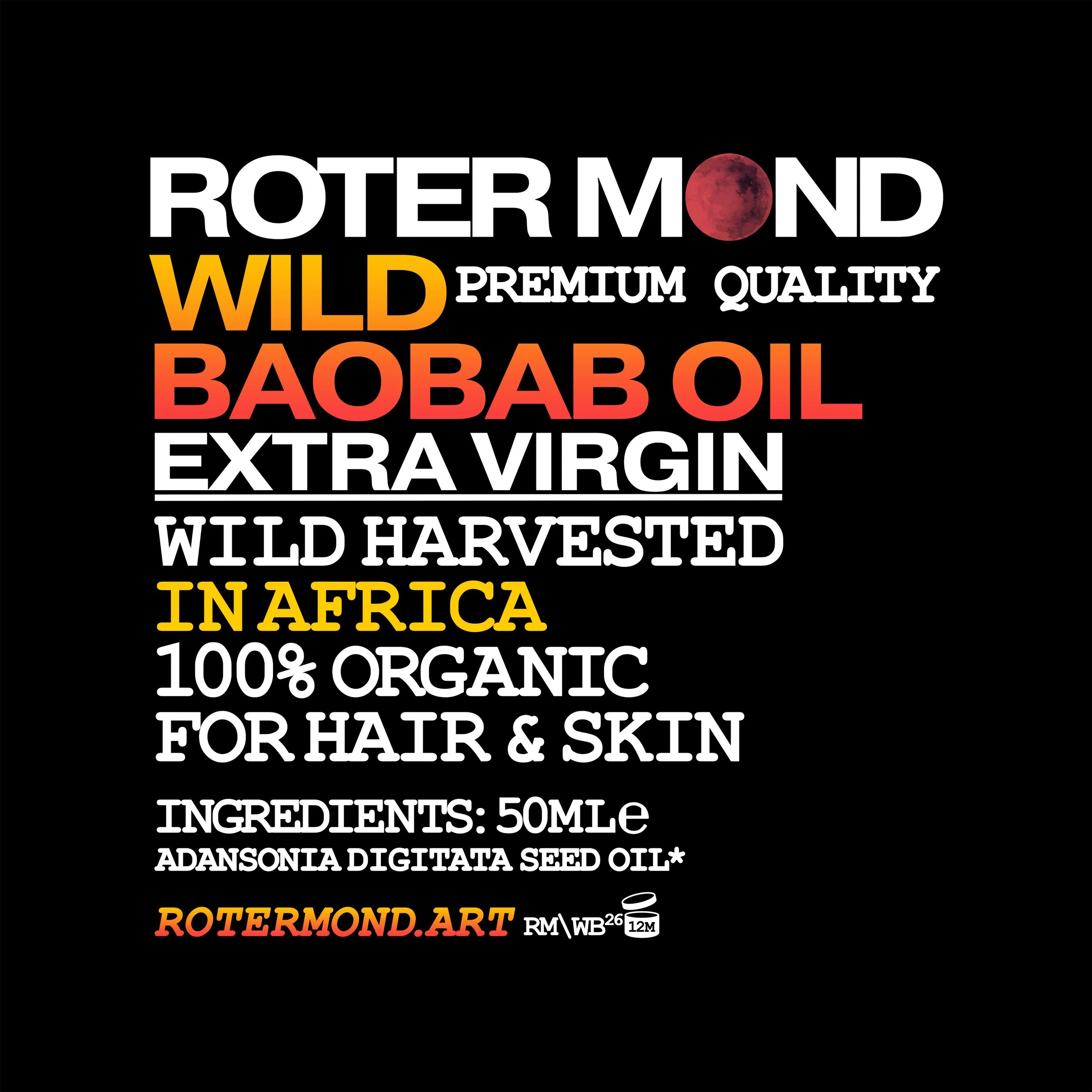 WILD BAOBAB ÖL 100% ORGANISCH
