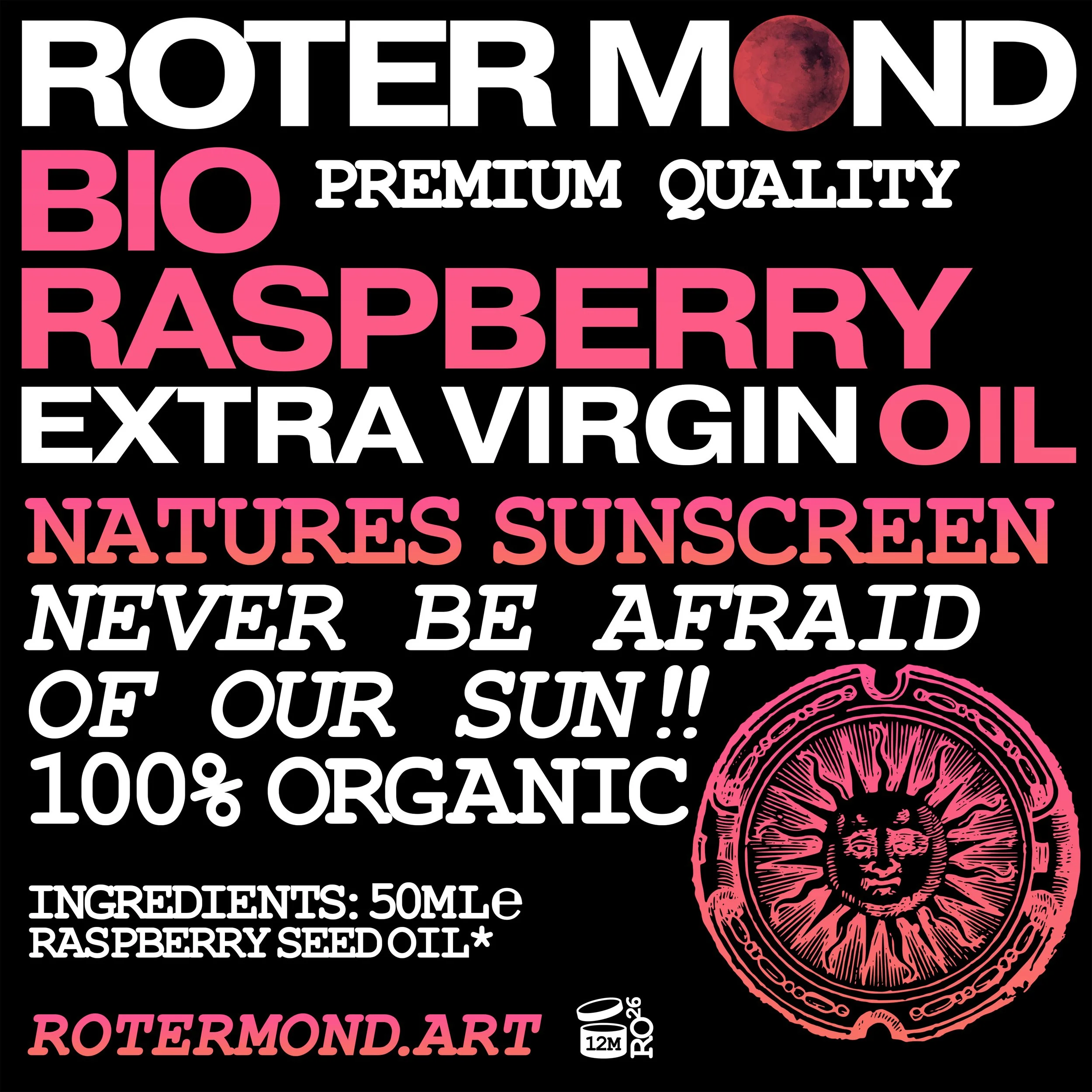 BIO RASPBERRY OIL - SUNSCREEN