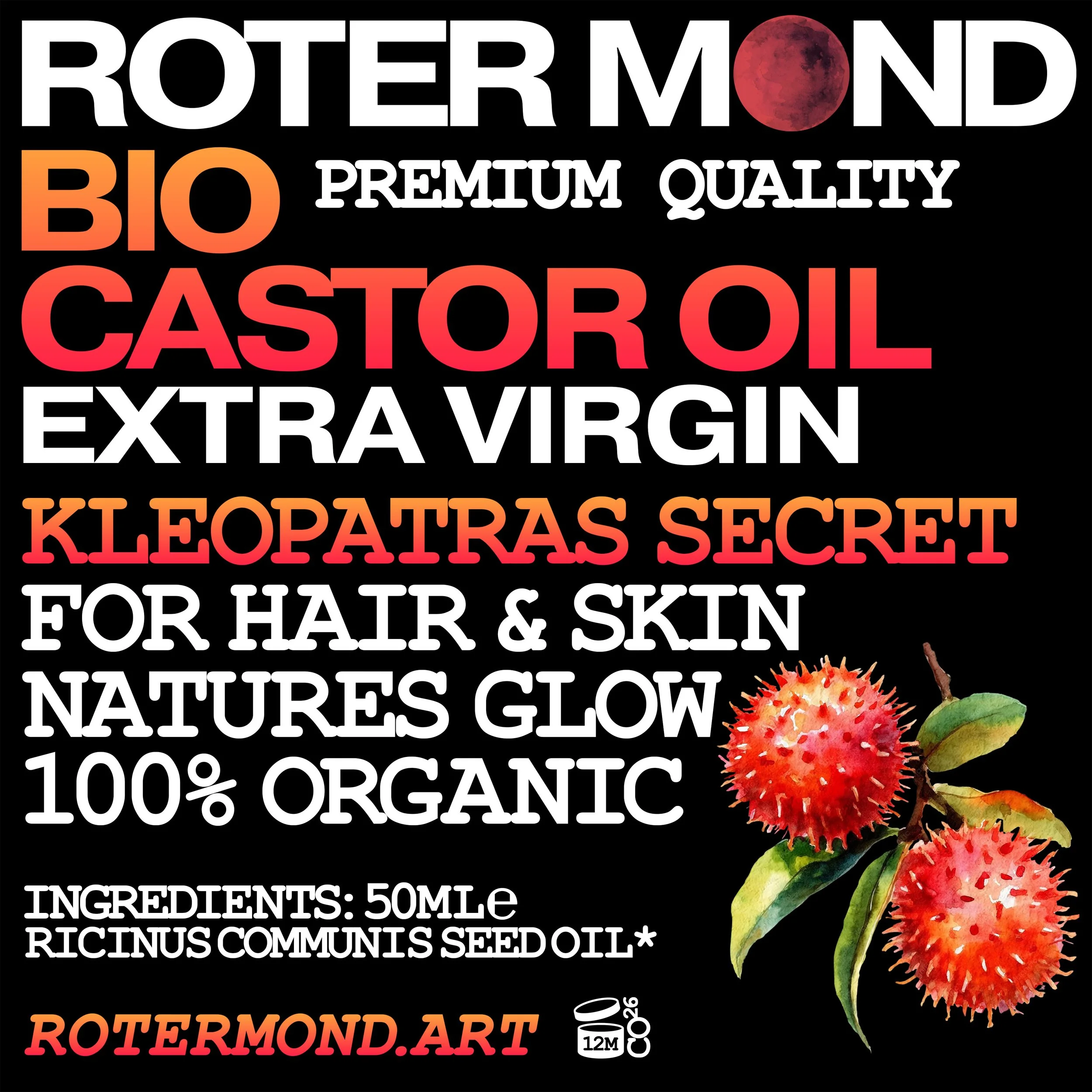 BIO CASTOR OIL - NATURES GLOW