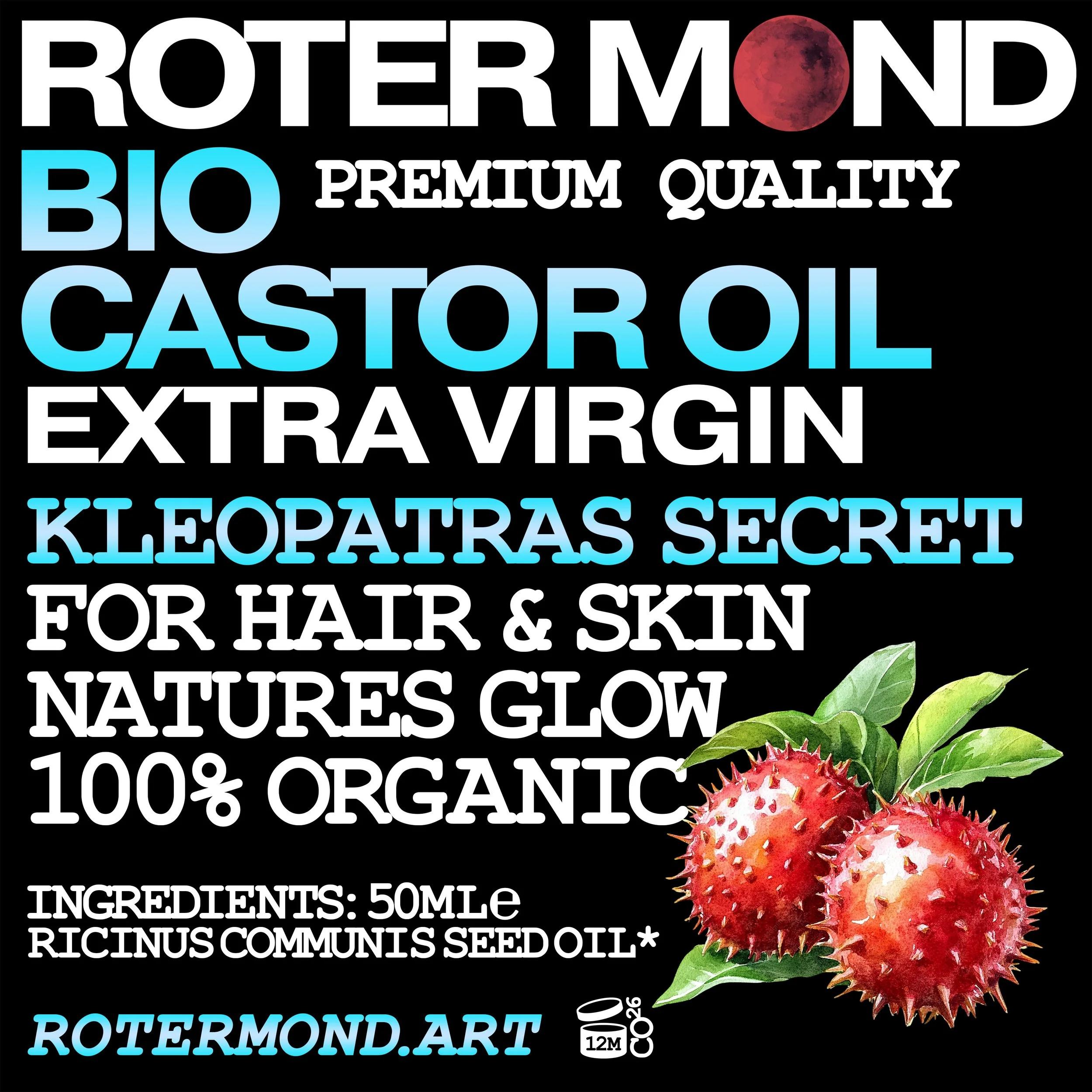 BIO CASTOR OIL - KLEOPATRAS SECRET