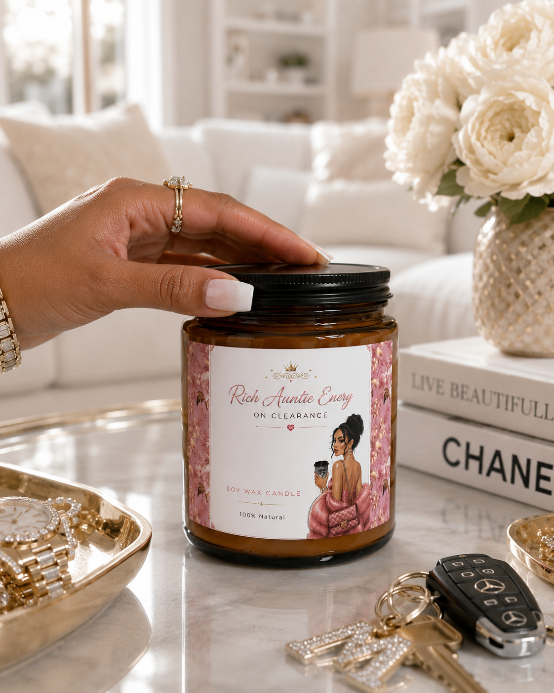 Scented Soy Candle - Relaxing Home Fragrance, Eco-Friendly Gift, Aromatherapy Essentials, Self-Care Present, Candles for All Occasions