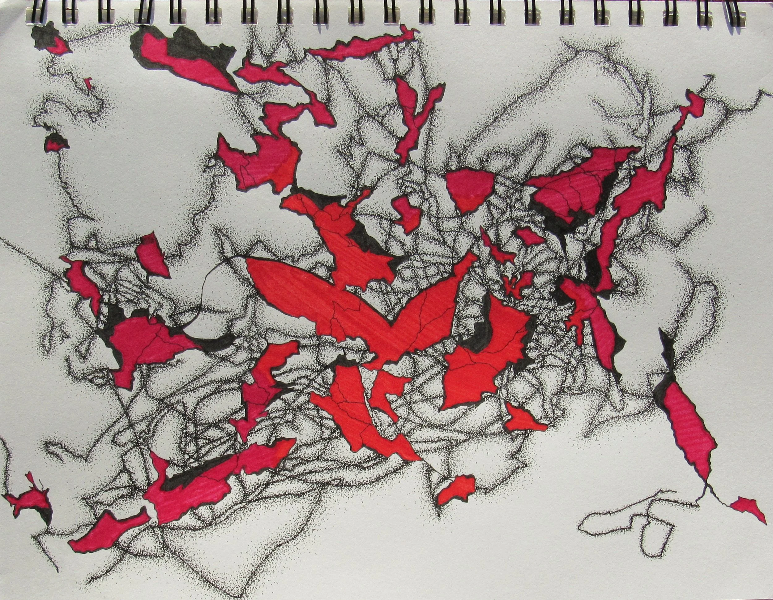 "Passion Will Not Push, Me To Become Untrue, To Myself, It Will Always Flow Invited, With Honesty And Truth, That Anyone May Find A Home In, It Will Never Be Forced Again, Only Free, Flowing"

Micron Pen, Marker