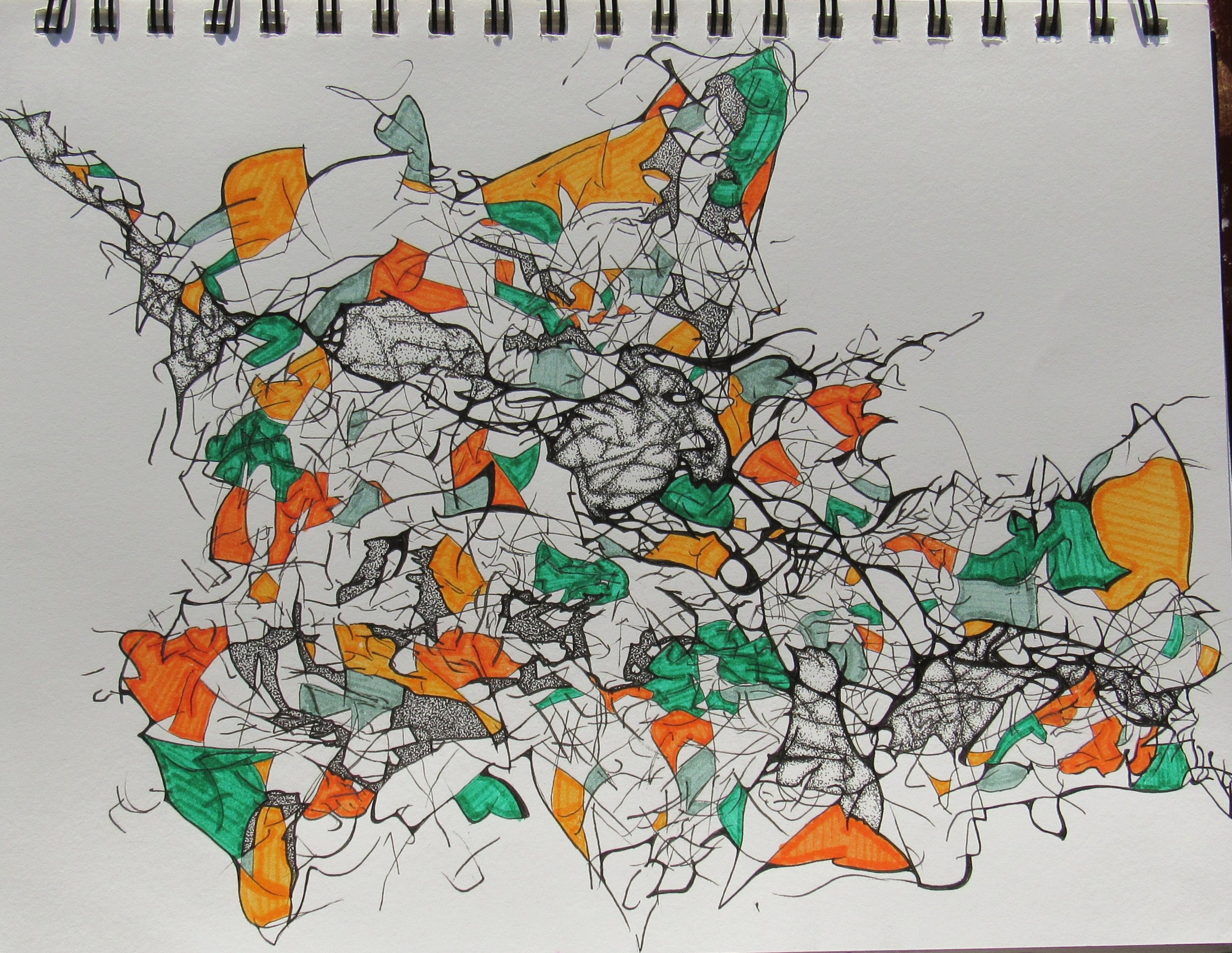 "To Fight Or To Flee, Be Scared But Be Brave Too, Stay The Course, And Just Keep Moving"

Micron Pen, Marker