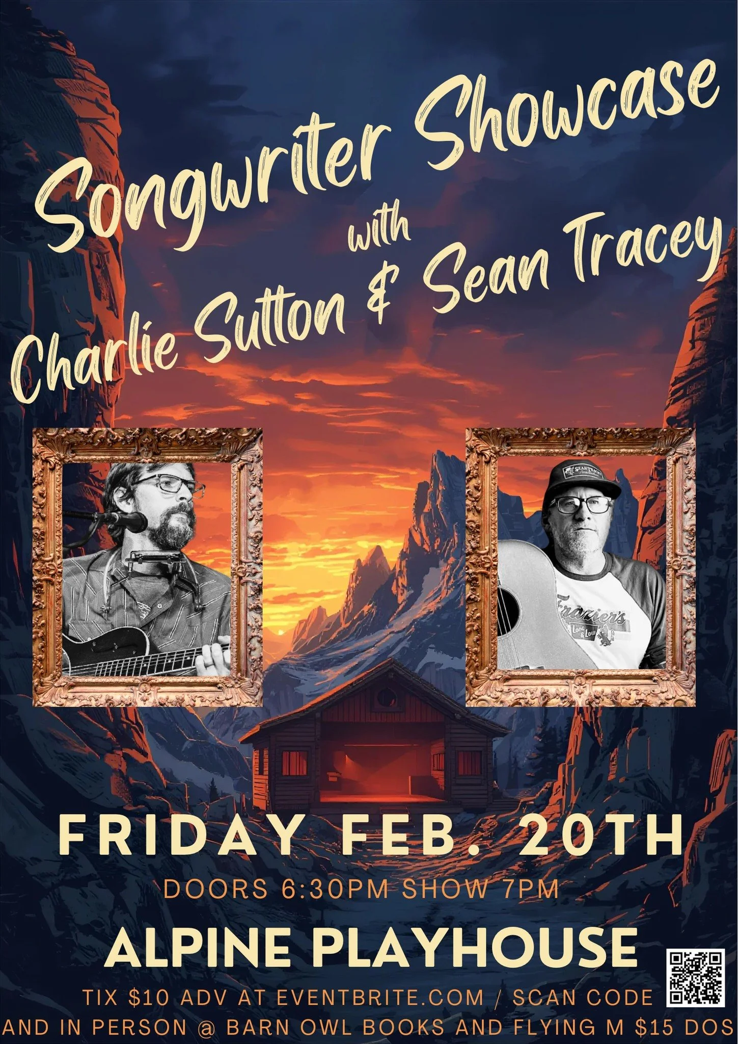 Songwriter Showcase with Charlie Sutton and Sean Tracey