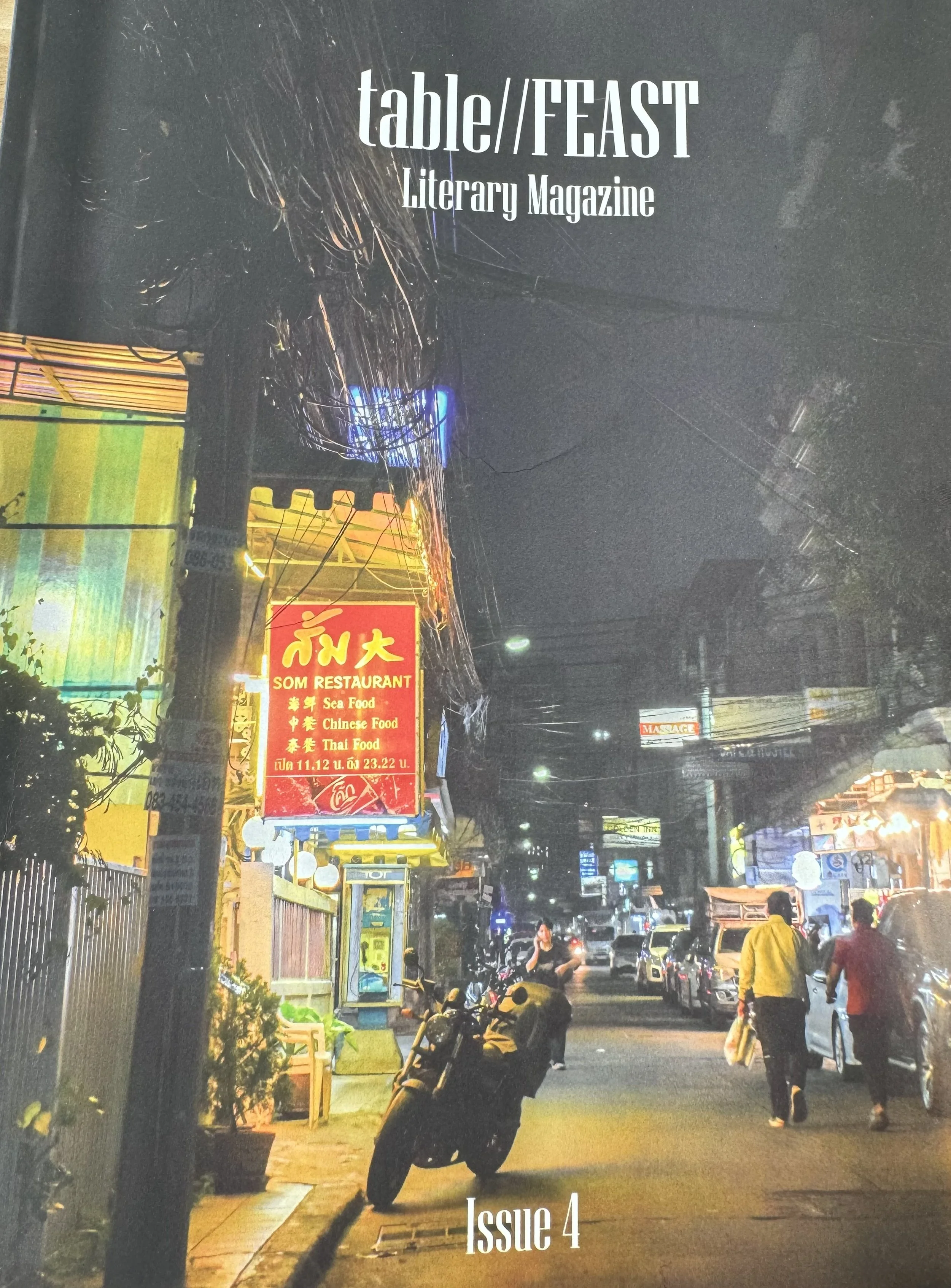 table//FEAST Literary Magazine, Issue 4