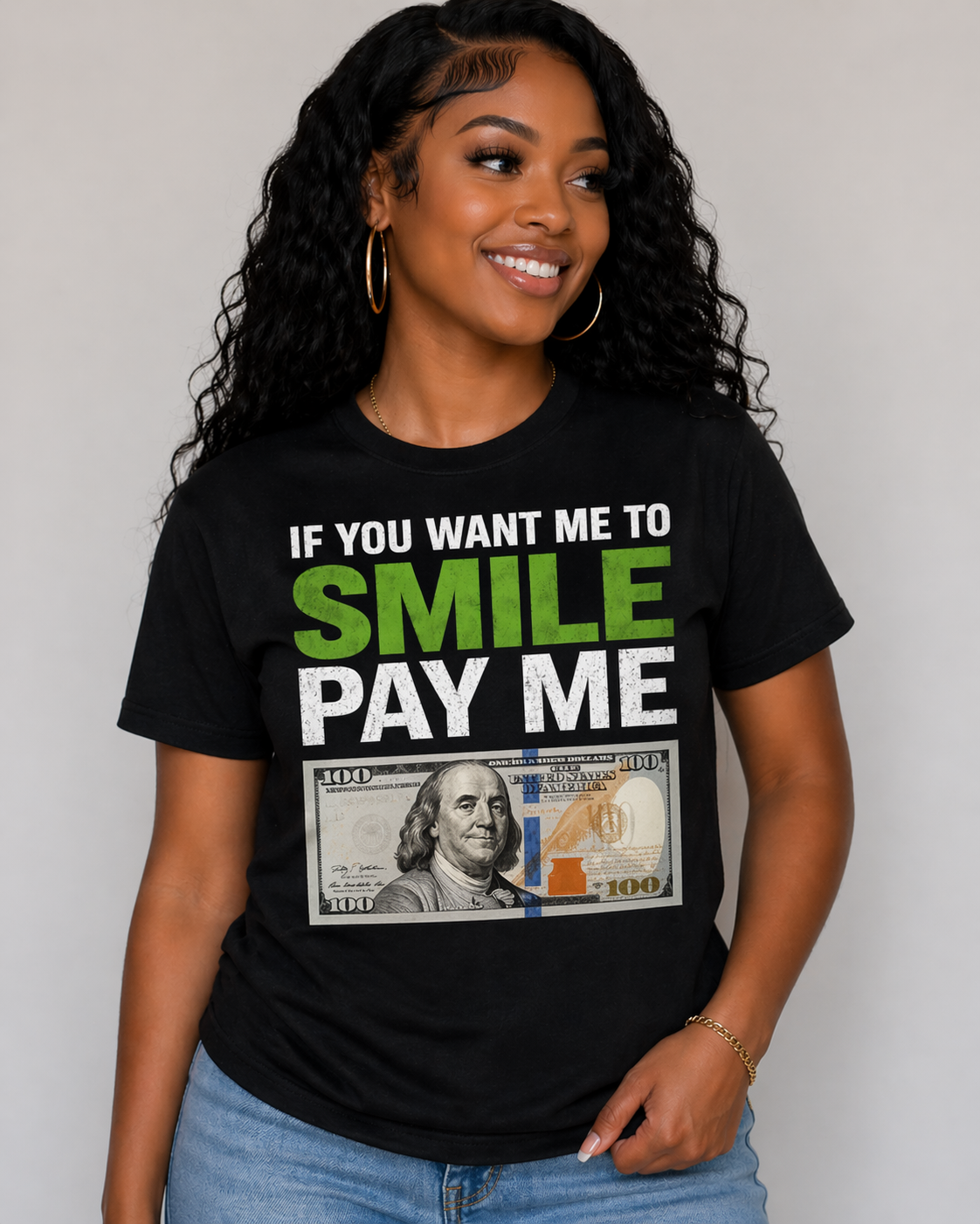 Pay Me Female Model Black.png