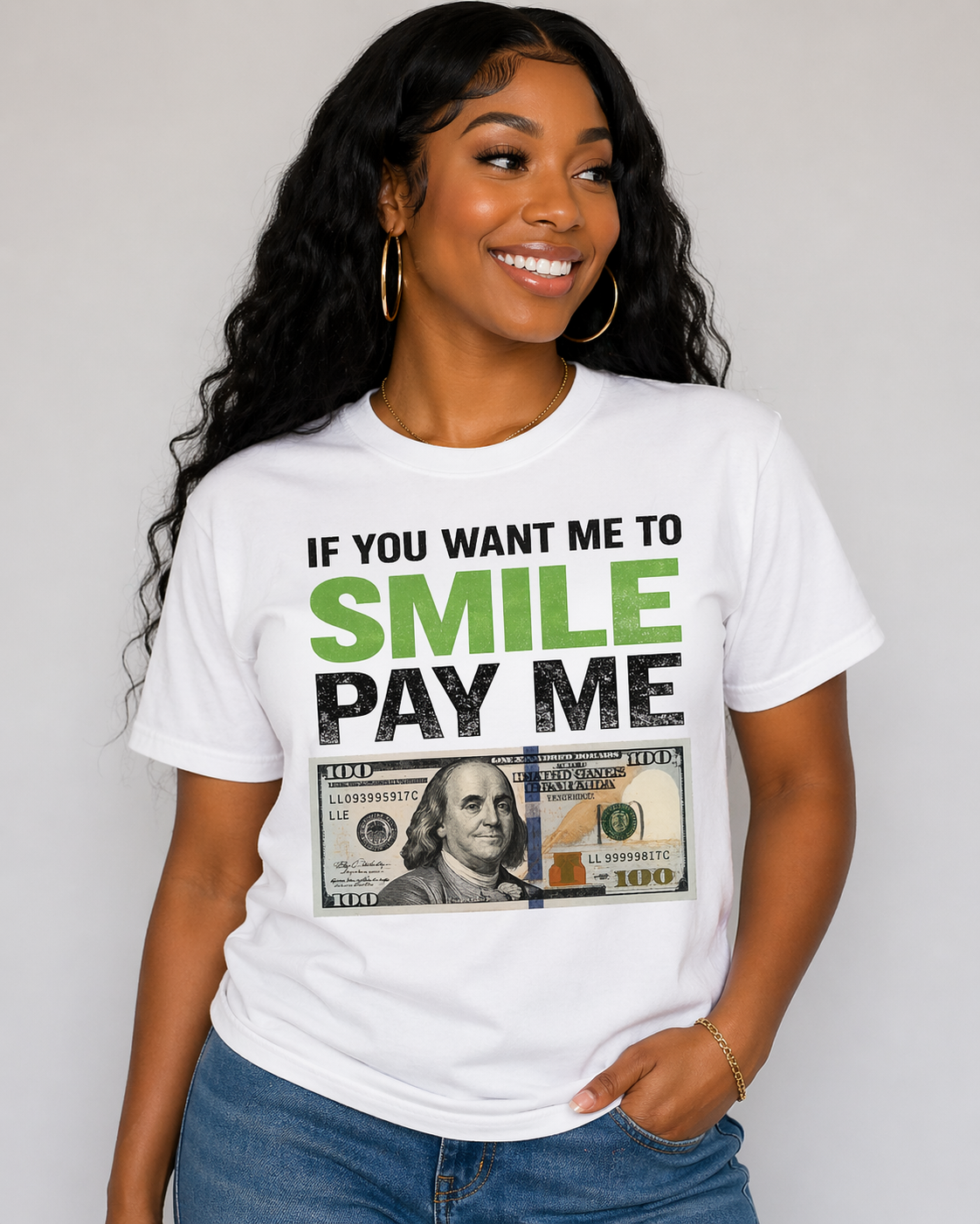 Pay Me Female Model White.png