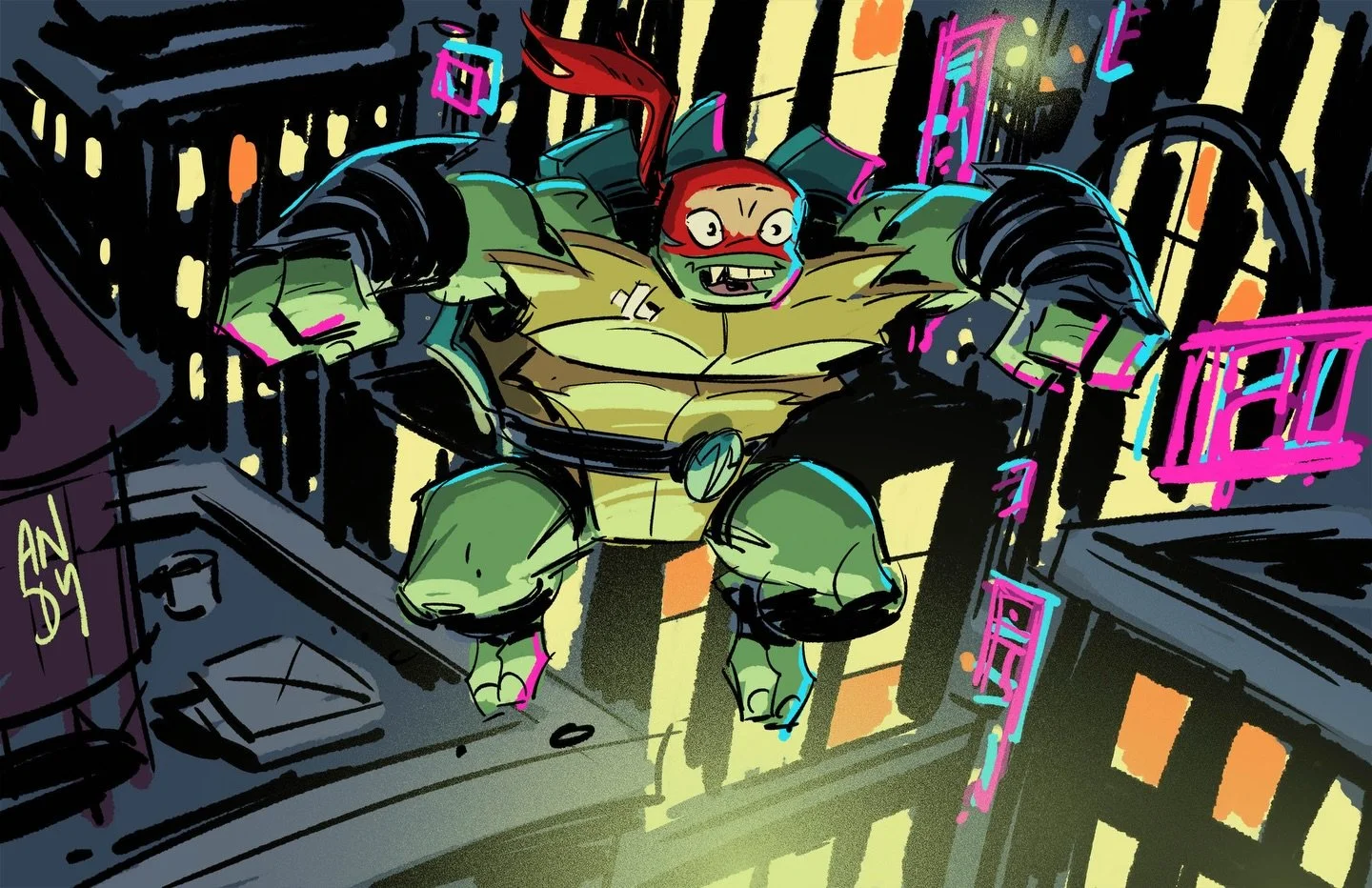 A recent quick sketch to commemorate @thecolinstein amazing RISE ART BOOK from @idwpublishing #rottmnt #rottmntfanart #riseoftheteenagemutantninjaturtles #riseofthetmnt 

Would you be interested in drawing videos by me?