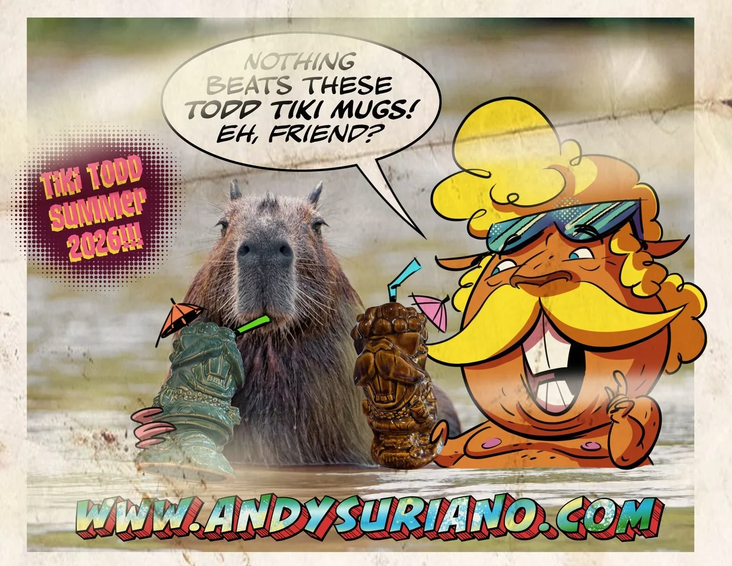 As mentioned on the @idwpublishing Art of #Riseofthetmnt Stream hosted by @thecolinstein, we talked about these highly rare, exclusive Todd Tiki Mugs! You asked, and we delivered! Here&rsquo;s another chance to nab a Todd Tiki Mug before the summer s