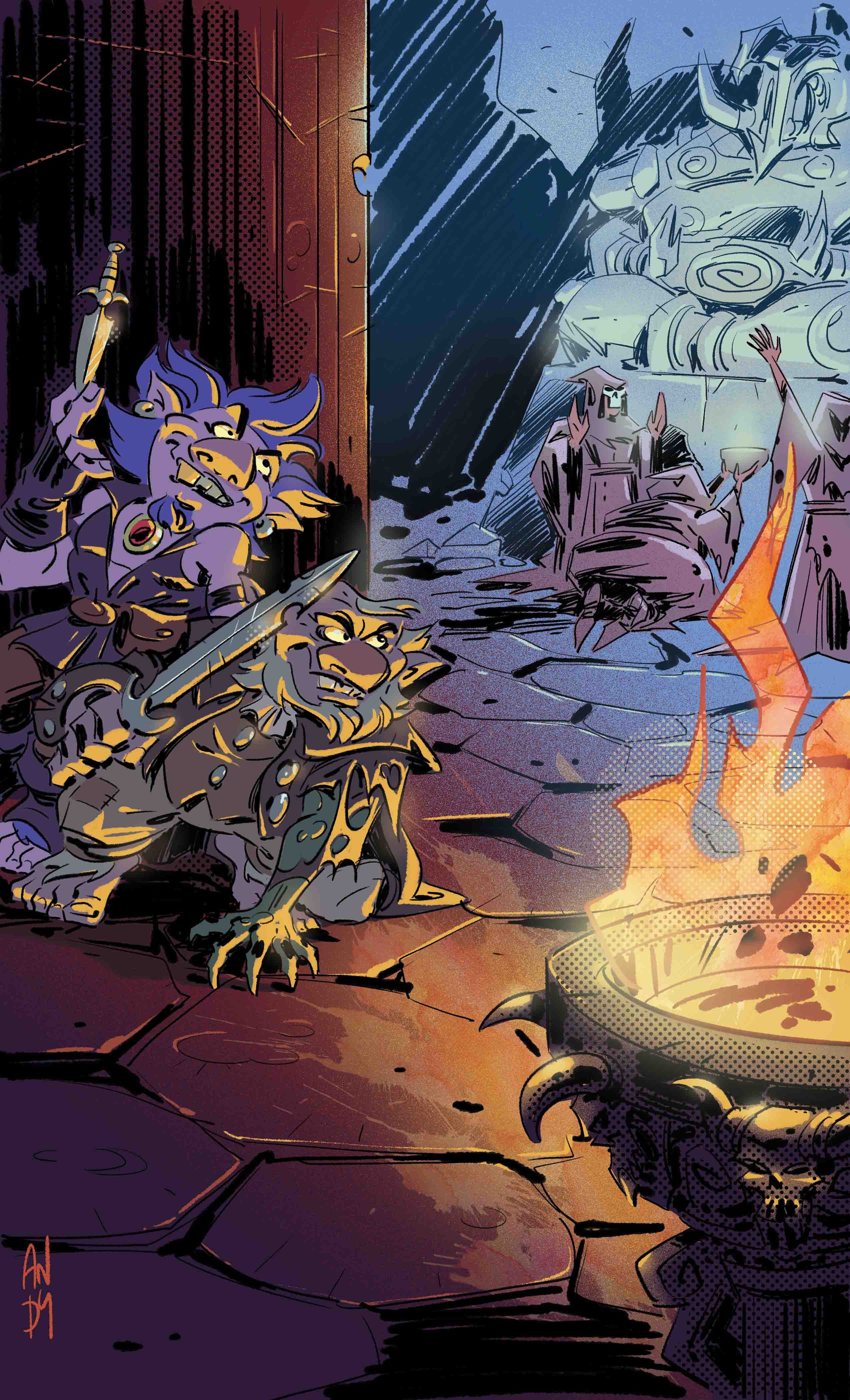 "Interruption at The Ritual of Azerkoroth!" HALFLINGS