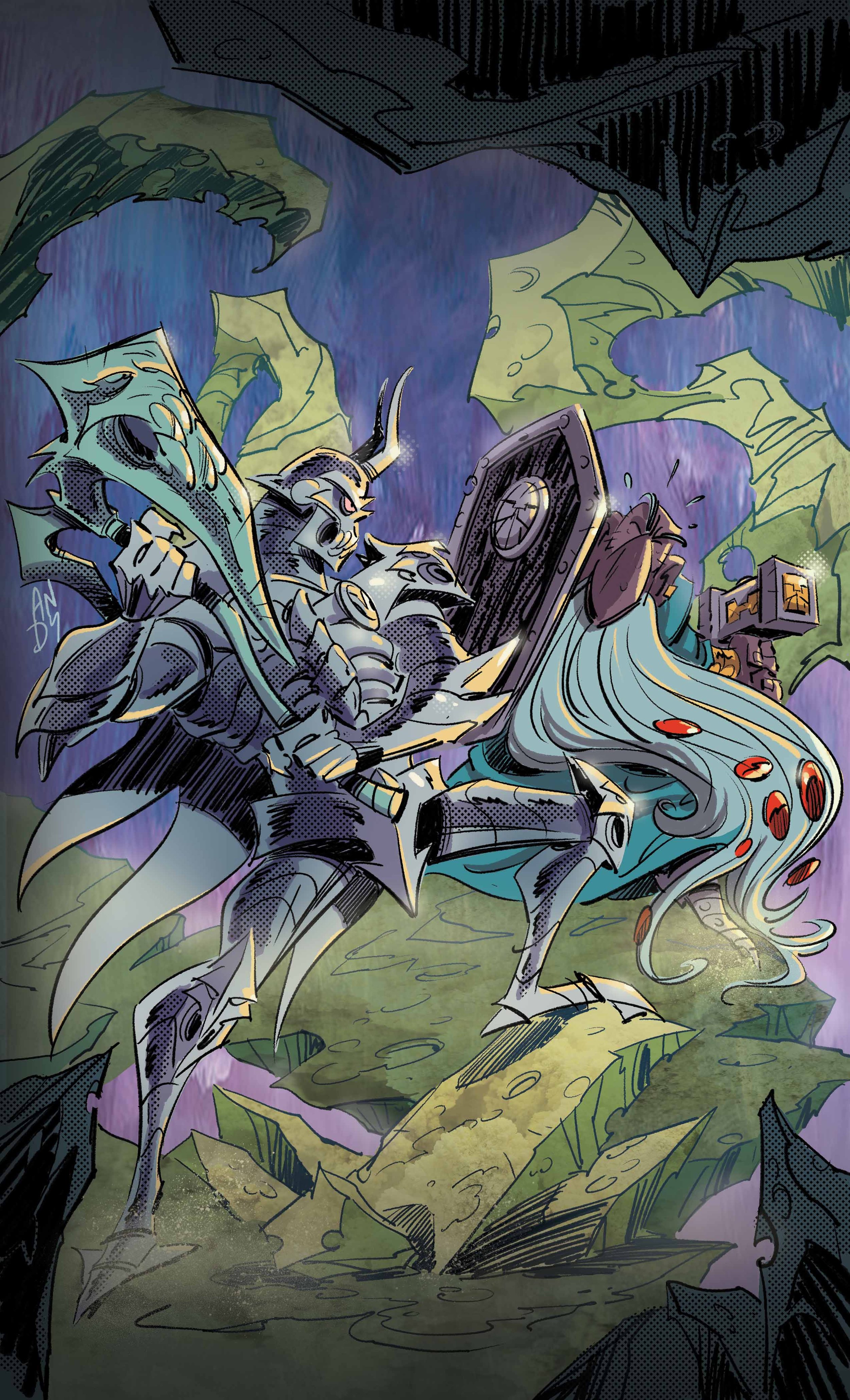 "Evil Versus The Hammer of Harokaz!"