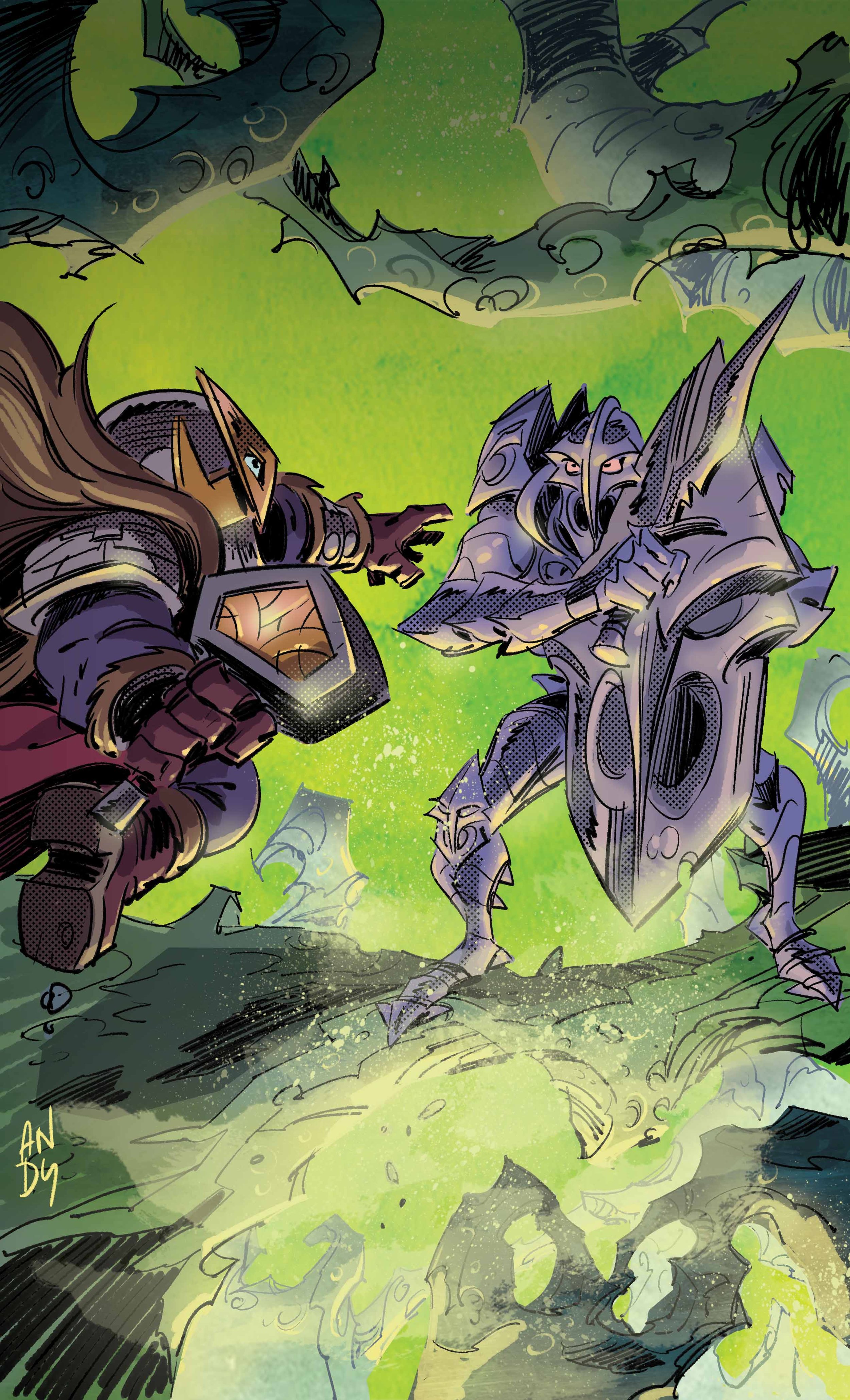 "Battle Over the Pools of Antillon!"