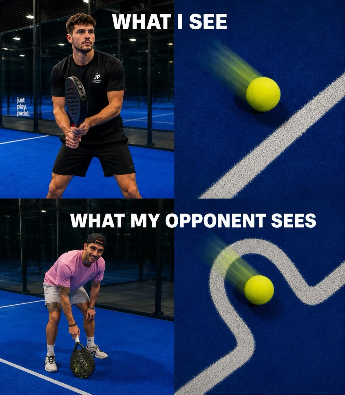 We all know that one player&hellip;

Tag them in the comments below. 💬

Happy Saturday from Just Play Padel

#justplaypadel #padel #lunevalley
