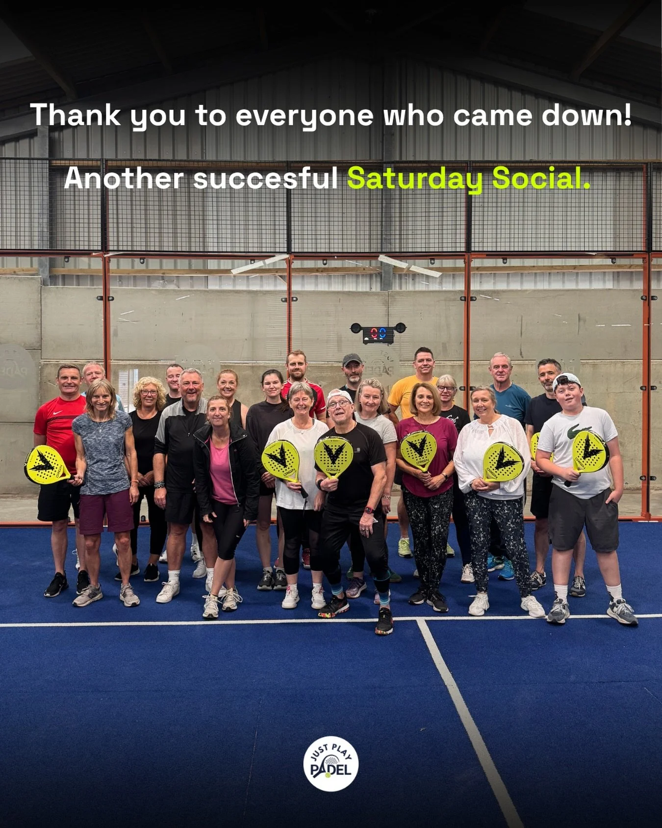 Another brilliant Saturday Social 🎾

Thanks to everyone who came down this morning &mdash; 20 players on court for a couple of hours of games, tips and plenty of mixing around.

Great to see so many new faces alongside some of our regulars.

We&rsqu