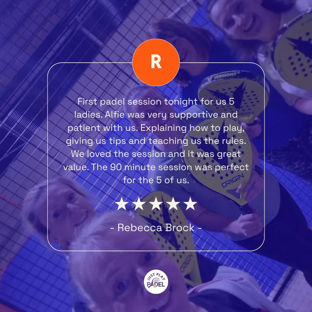 First time playing padel&hellip; and already hooked 🎾🙌

We love seeing people step onto a padel court for the first time &mdash; especially when they leave us a review like this!

You don&rsquo;t need any experience, your own racket, or even to kno
