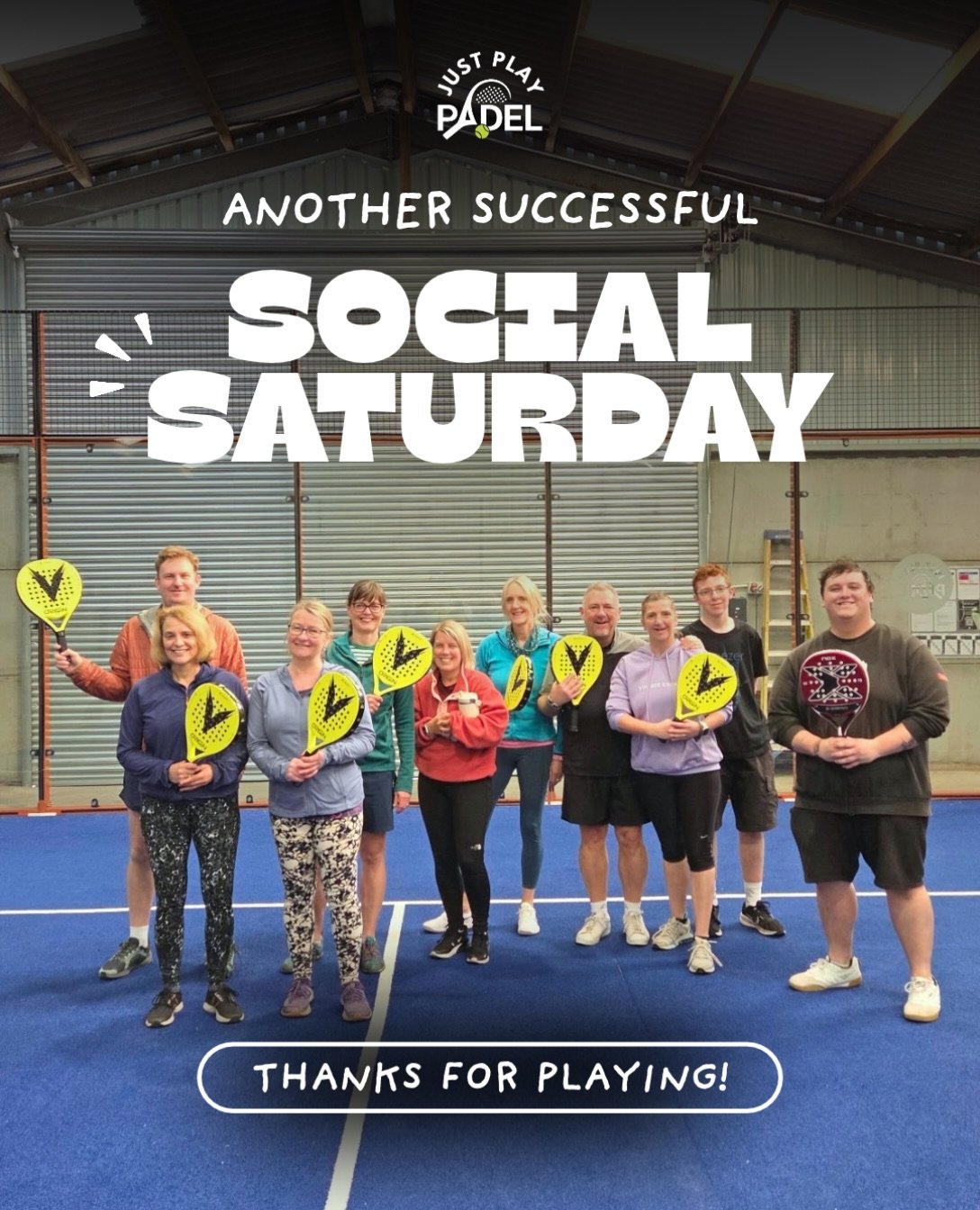 Another great Social Saturday! 🎾🙌

A big thank you to everyone who joined us over the weekend!

It&rsquo;s brilliant to see new faces getting involved alongside our regular players, with plenty of good games and a great atmosphere on court.

Our So