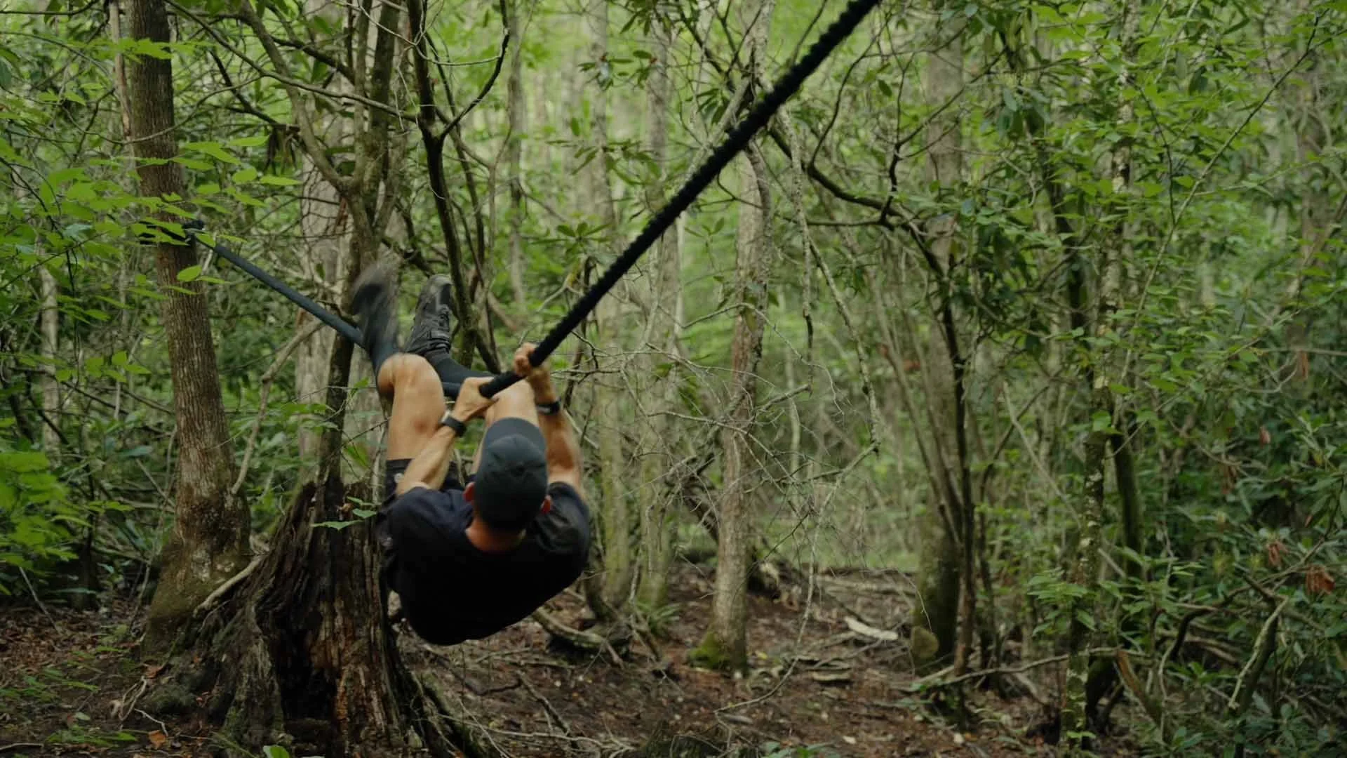 Outdoor Functional Training Zone - Slack Line