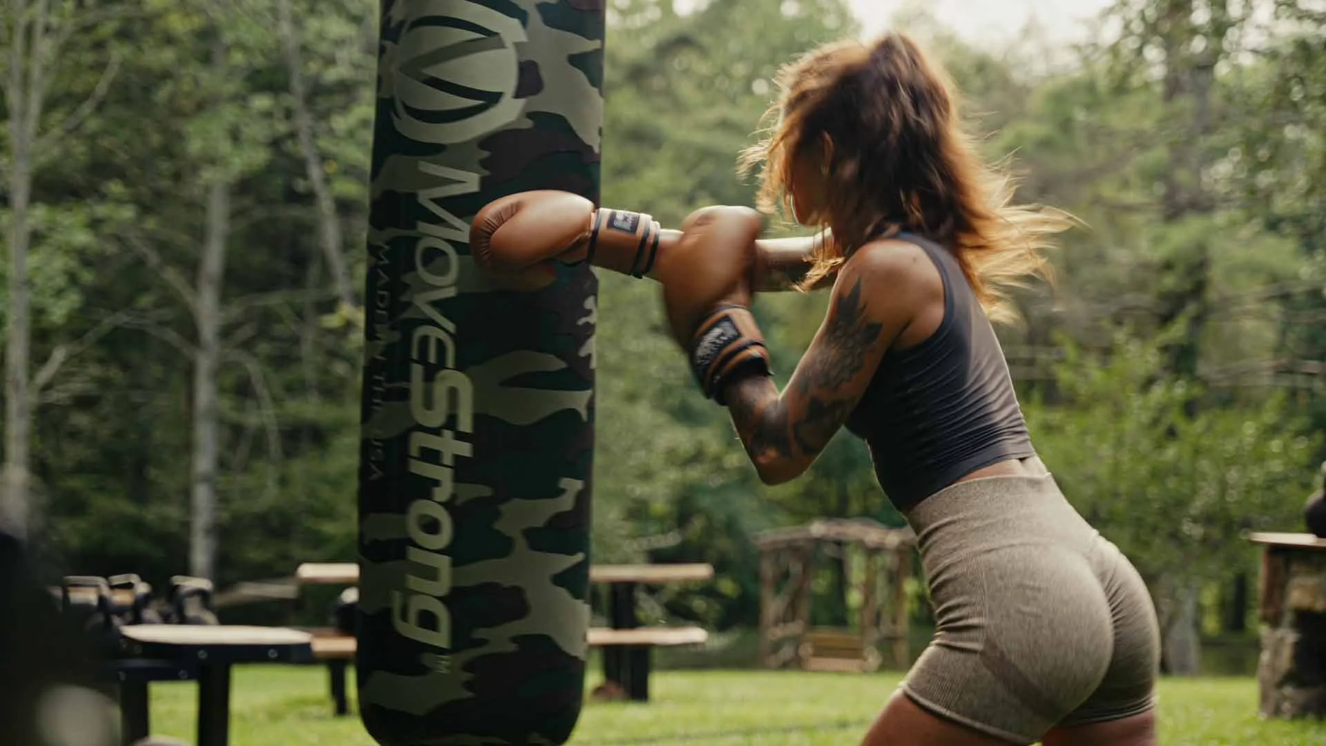 Outdoor Functional Training Zone - Heavy Bag