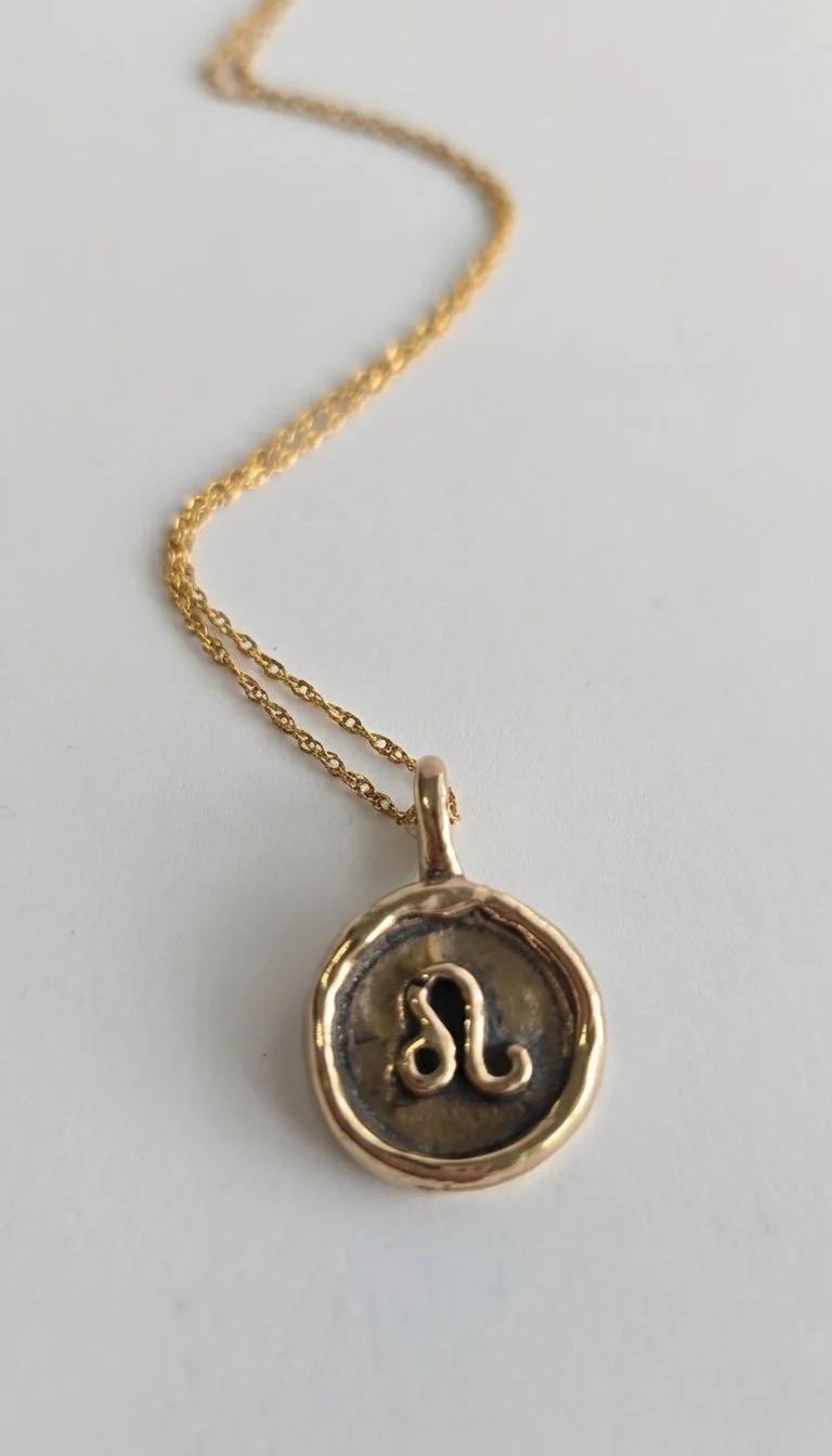LEO — Bronze Zodiac Talisman