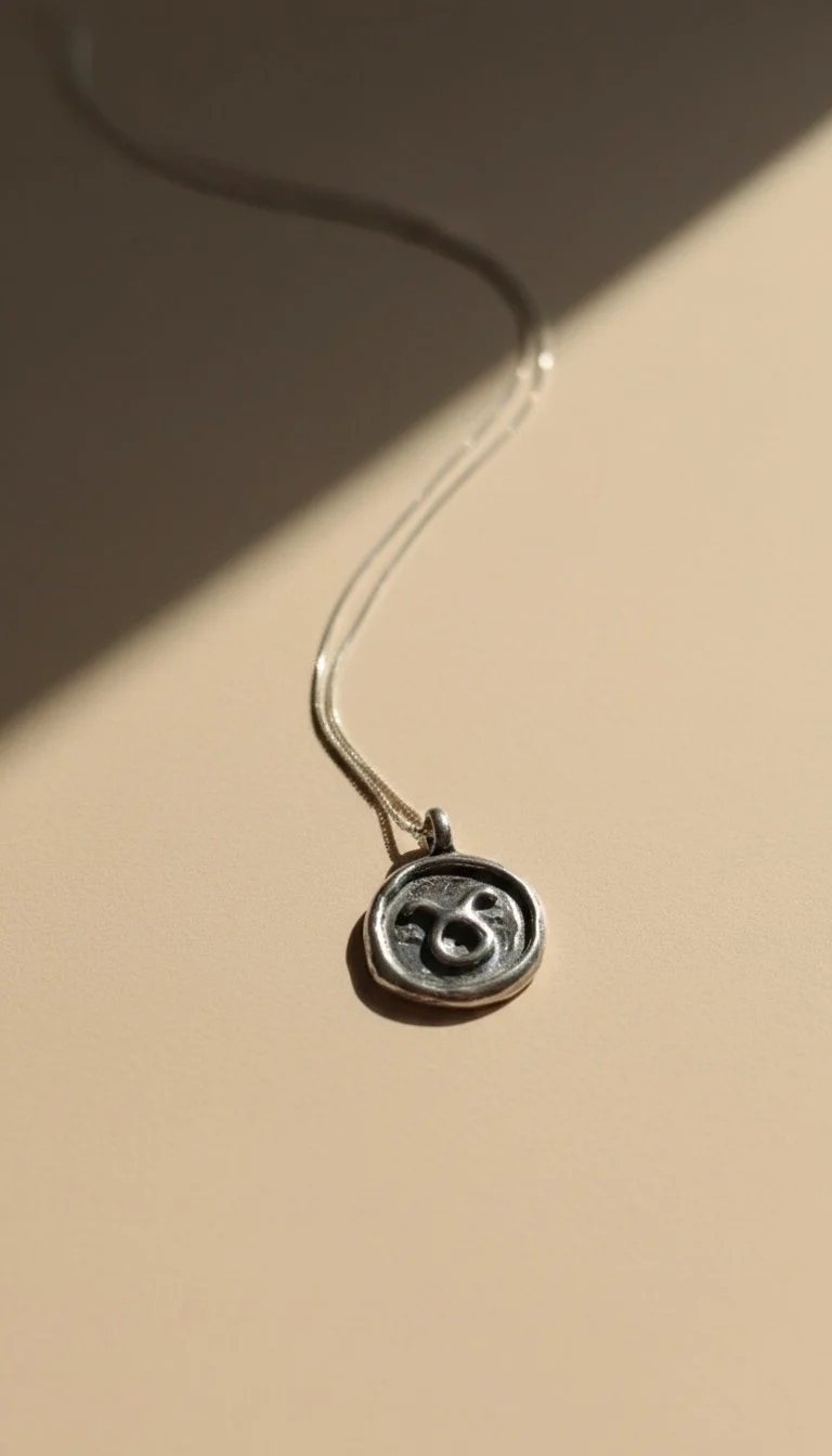 TAURUS — Fine Silver Zodiac Talisman