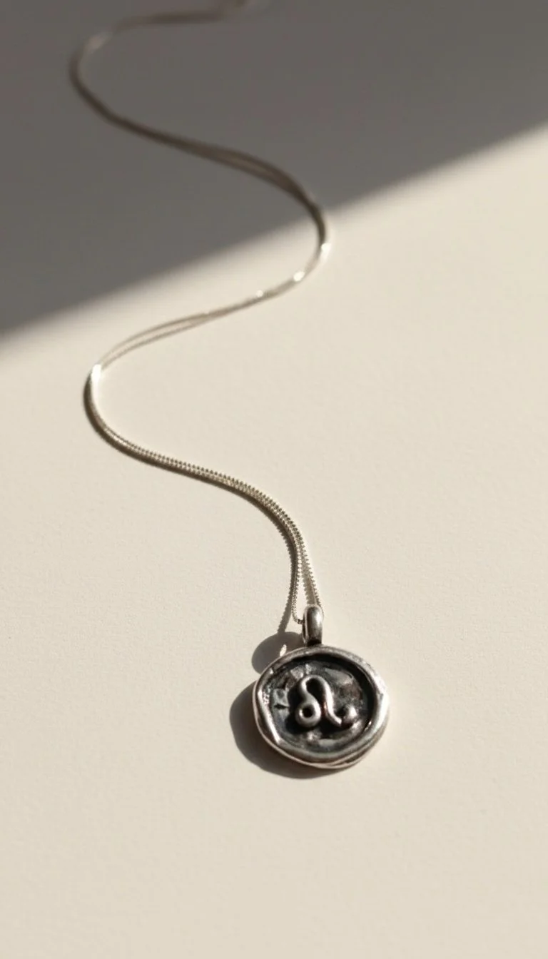 LEO — Fine Silver Zodiac Talisman