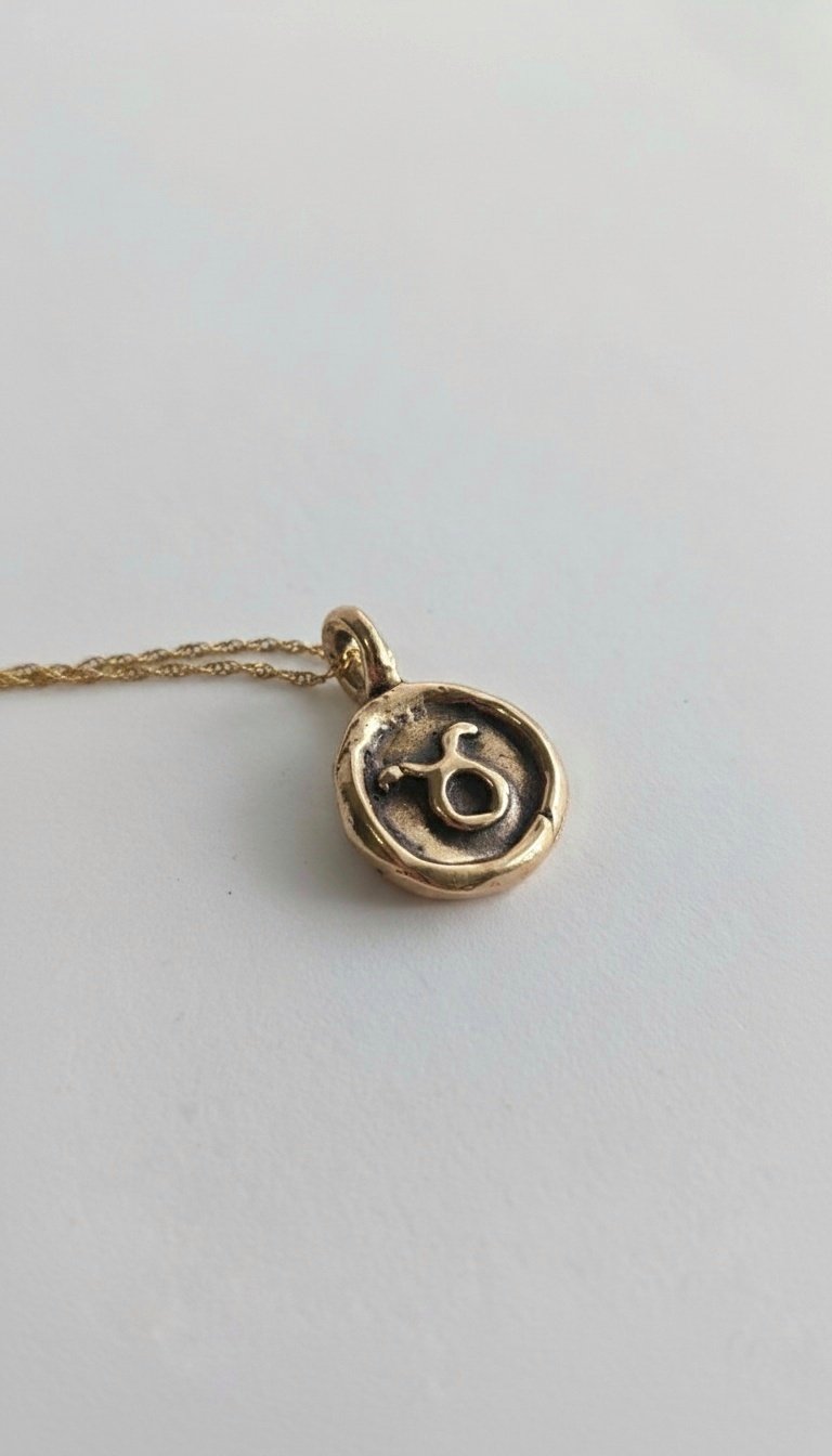 TAURUS — Bronze Zodiac Talisman