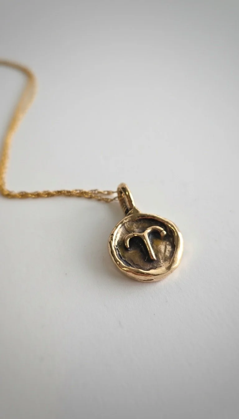 ARIES — Bronze Zodiac Talisman