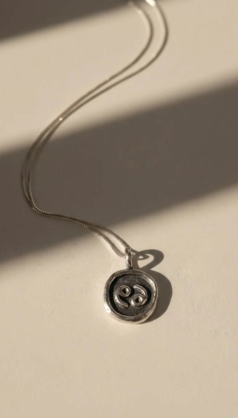 CANCER — Fine Silver Zodiac Talisman