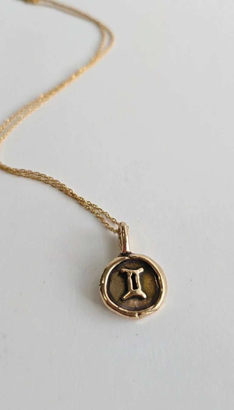 GEMINI — Bronze Zodiac Talisman