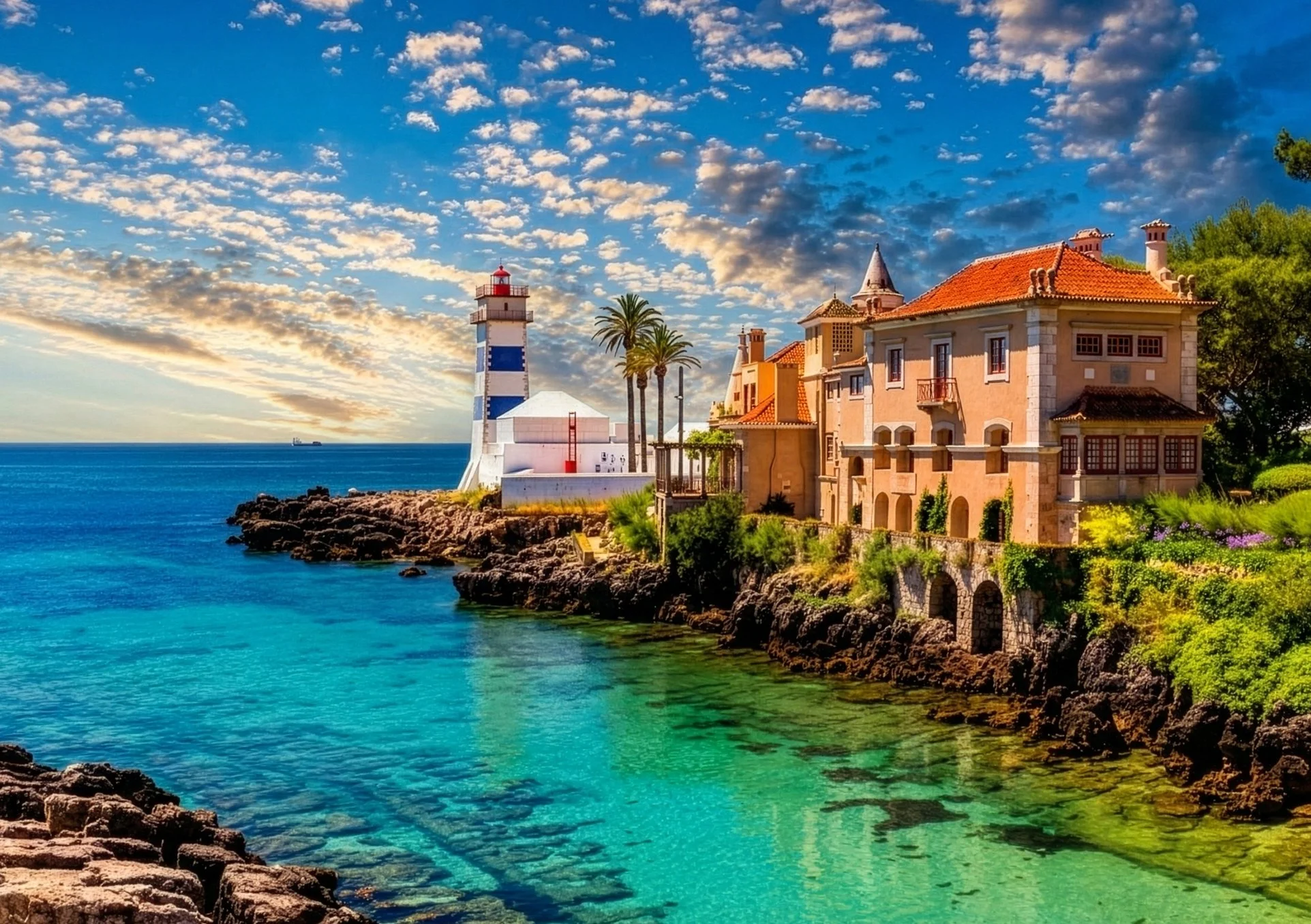 Tour a Sintra, Cascais e Cabo da Roca em Van Privada