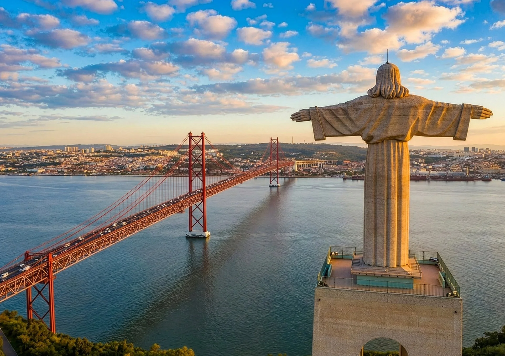 Tour Cristo Rei, Sesimbra e Arrábida em Van