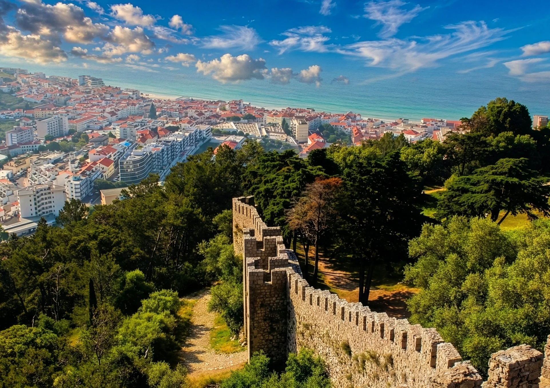 Tour Cristo Rei, Sesimbra e Arrábida em Van