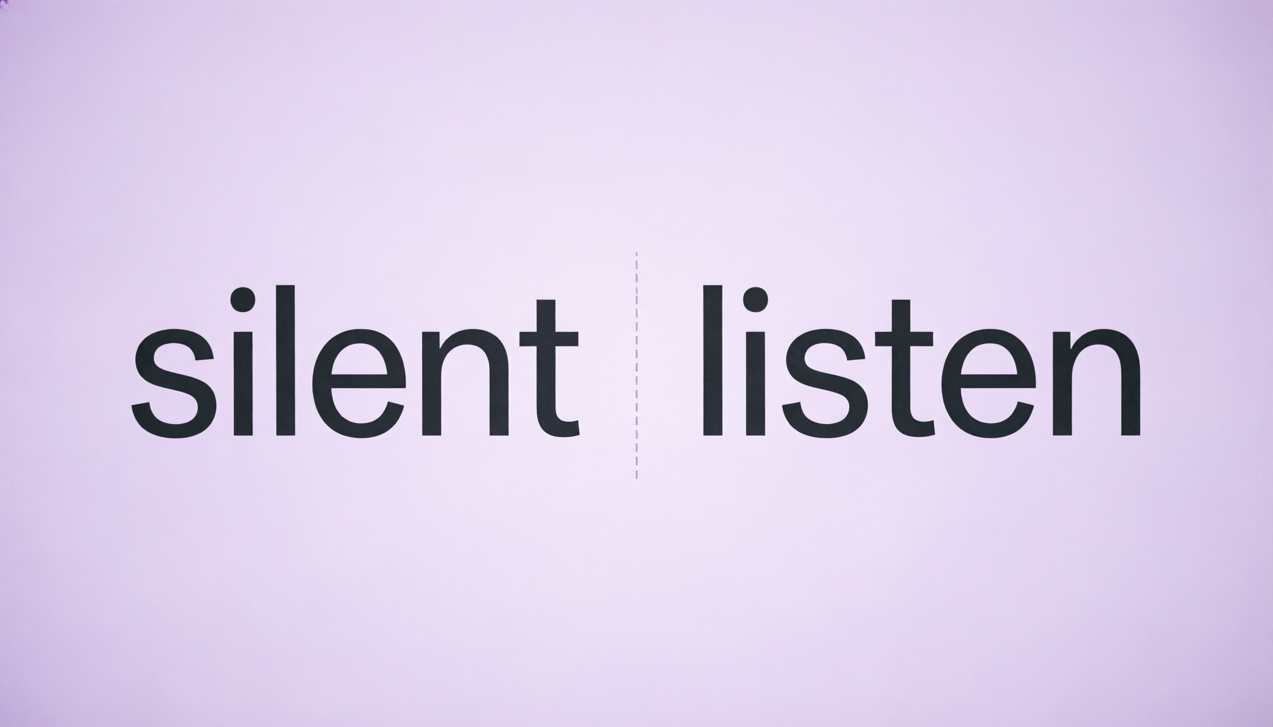 Silent and Listen: Two Sides of an Introvert