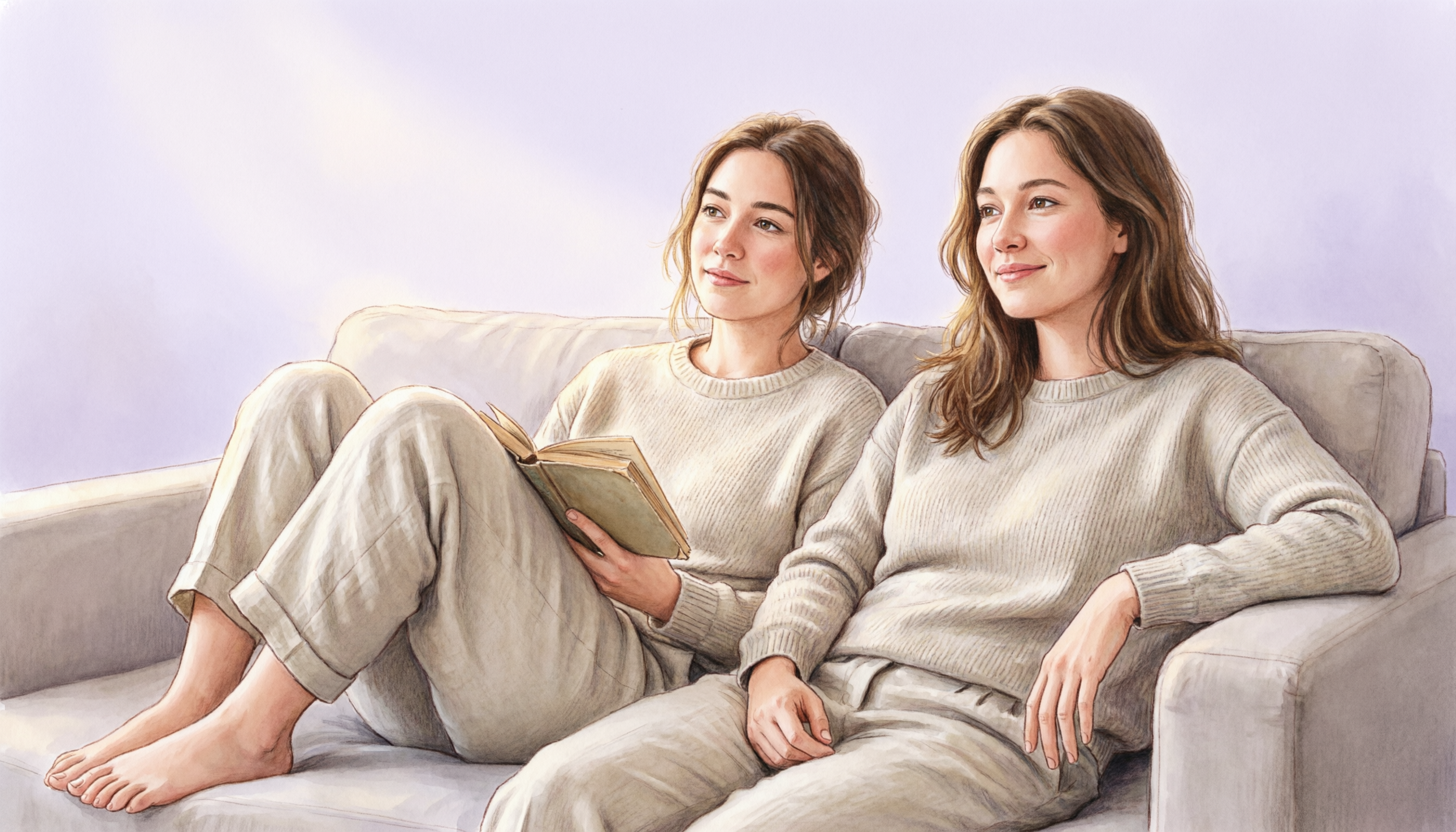 The Comfort of Not Having to Be Interesting Around Someone