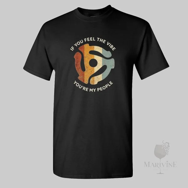 Vintage Vibe Vinyl Graphic Tee