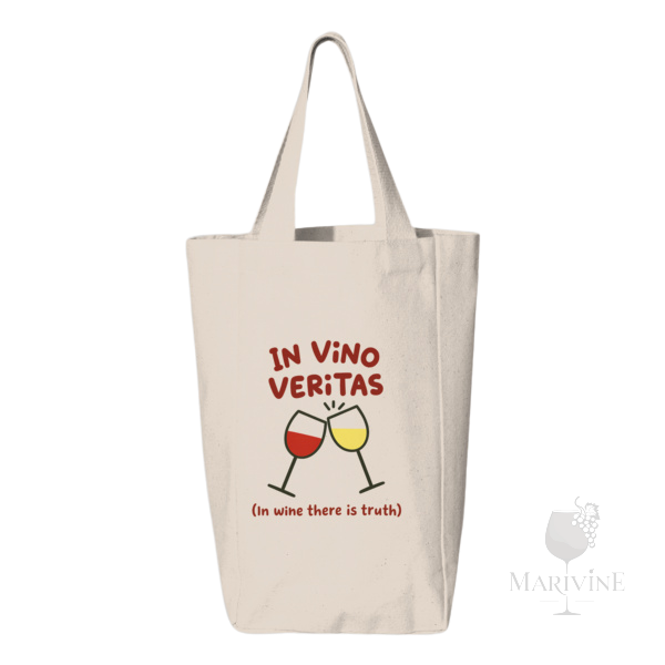 In Vino Veritas Wine Tote