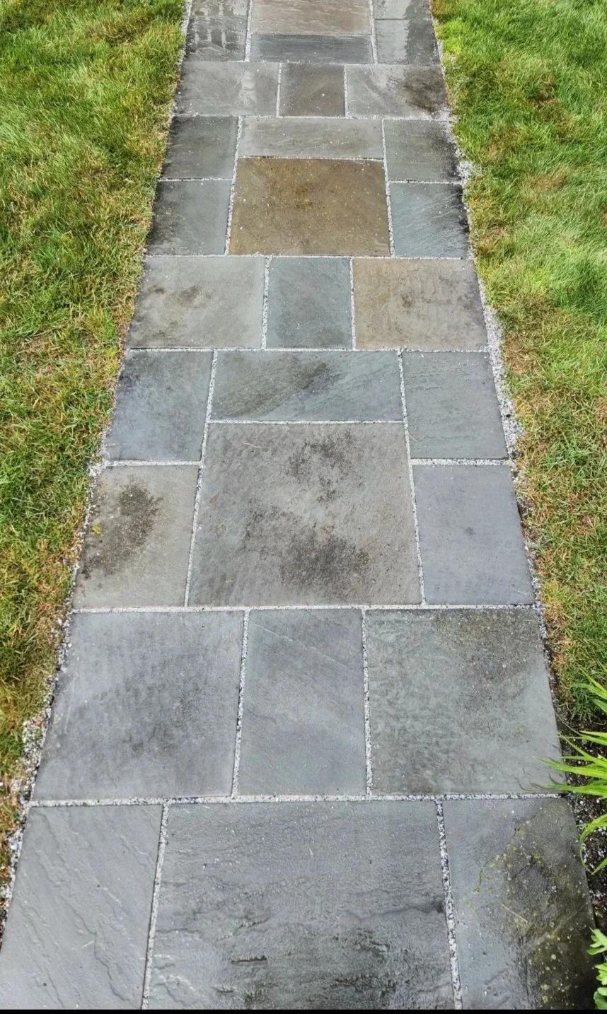 Bluestone walkway repair