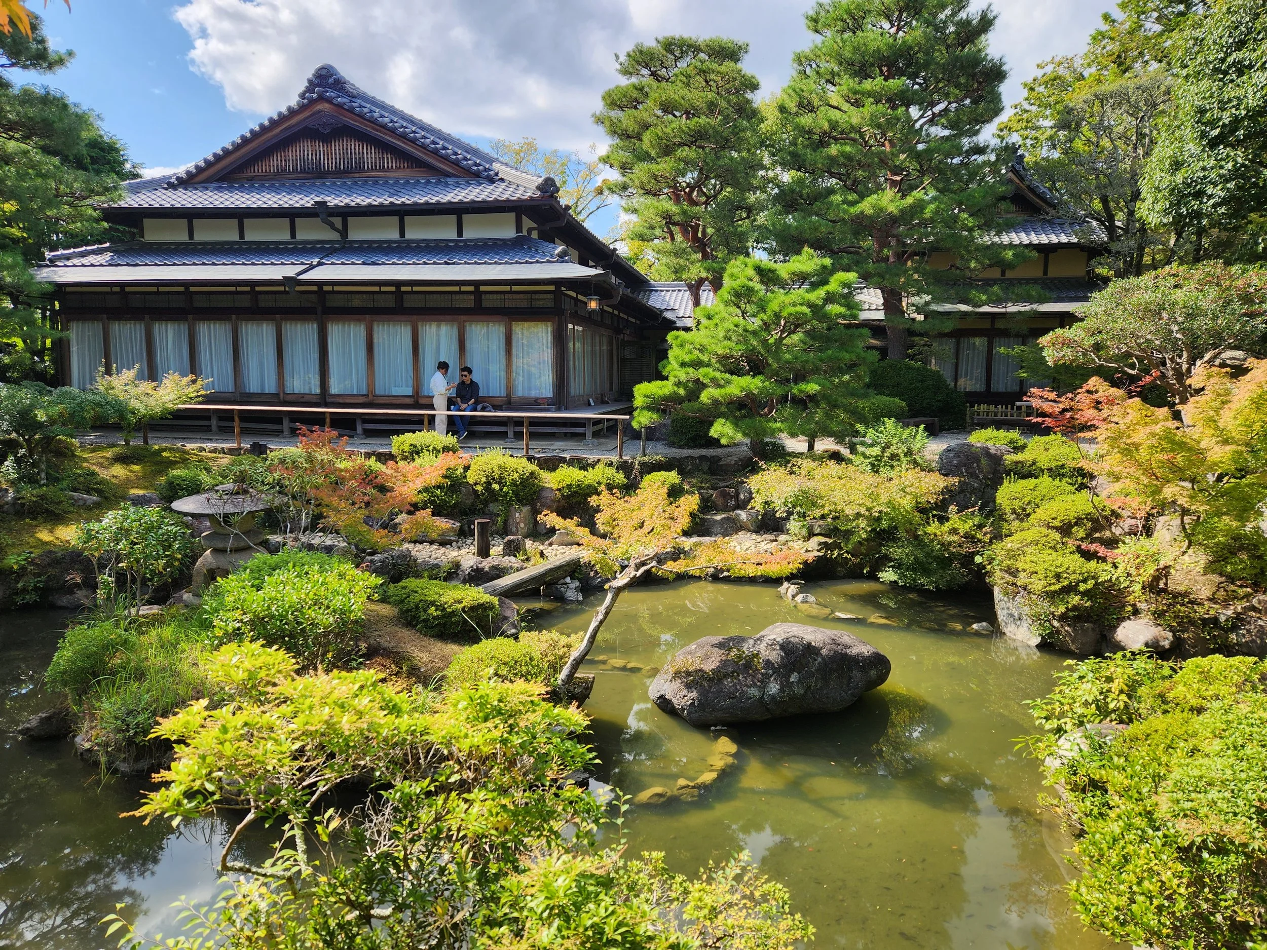 Yoshiki Garden pond, Nara