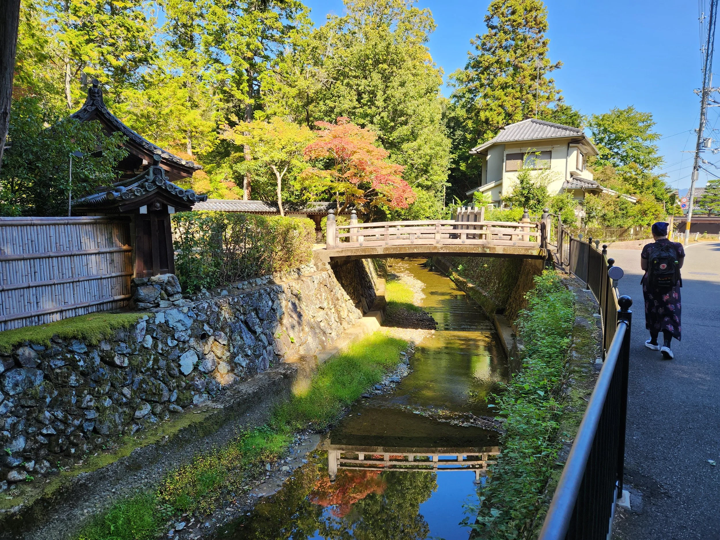 Back gate to Saihoji temple