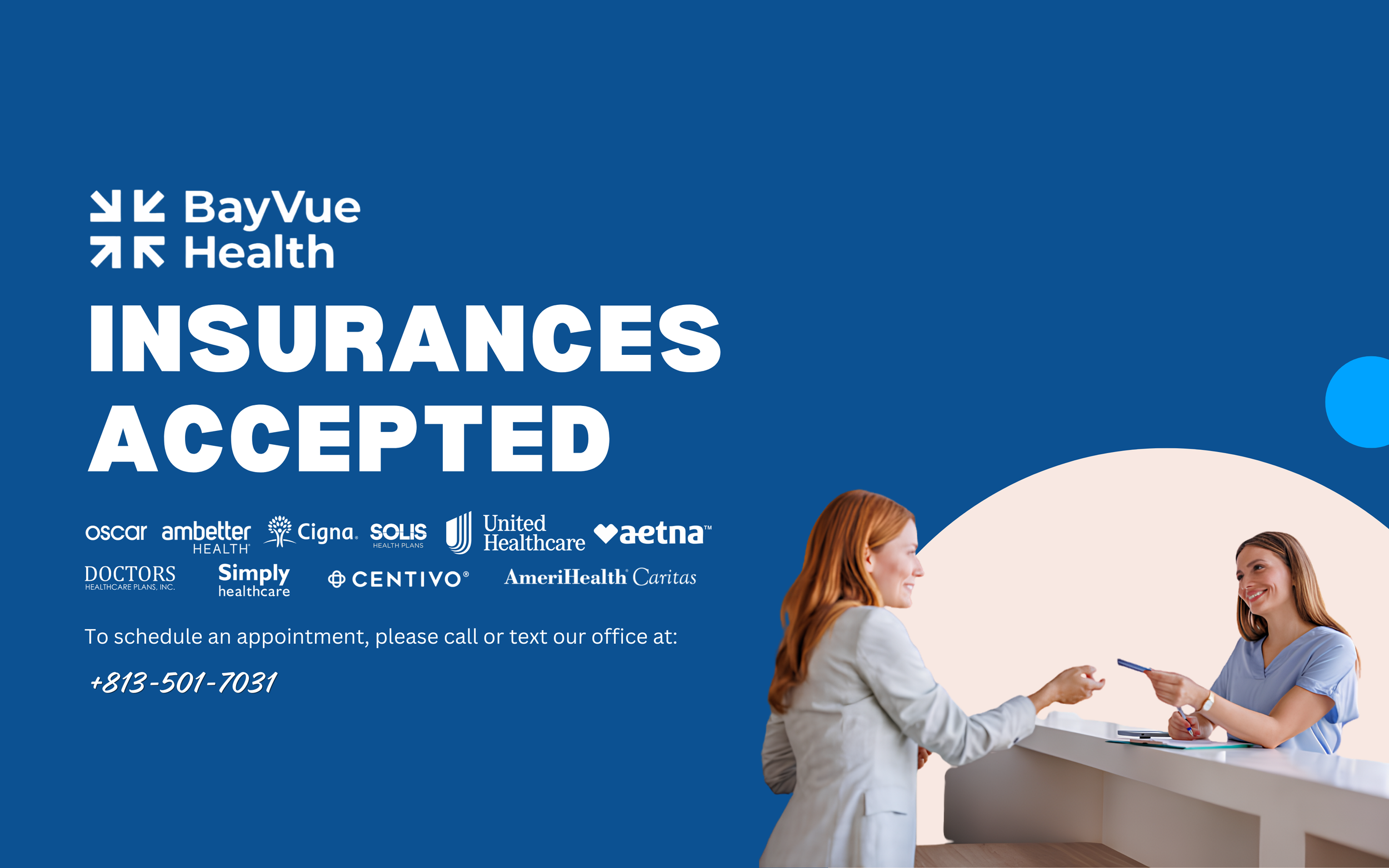 Insurances Accepted — BayVue Health
